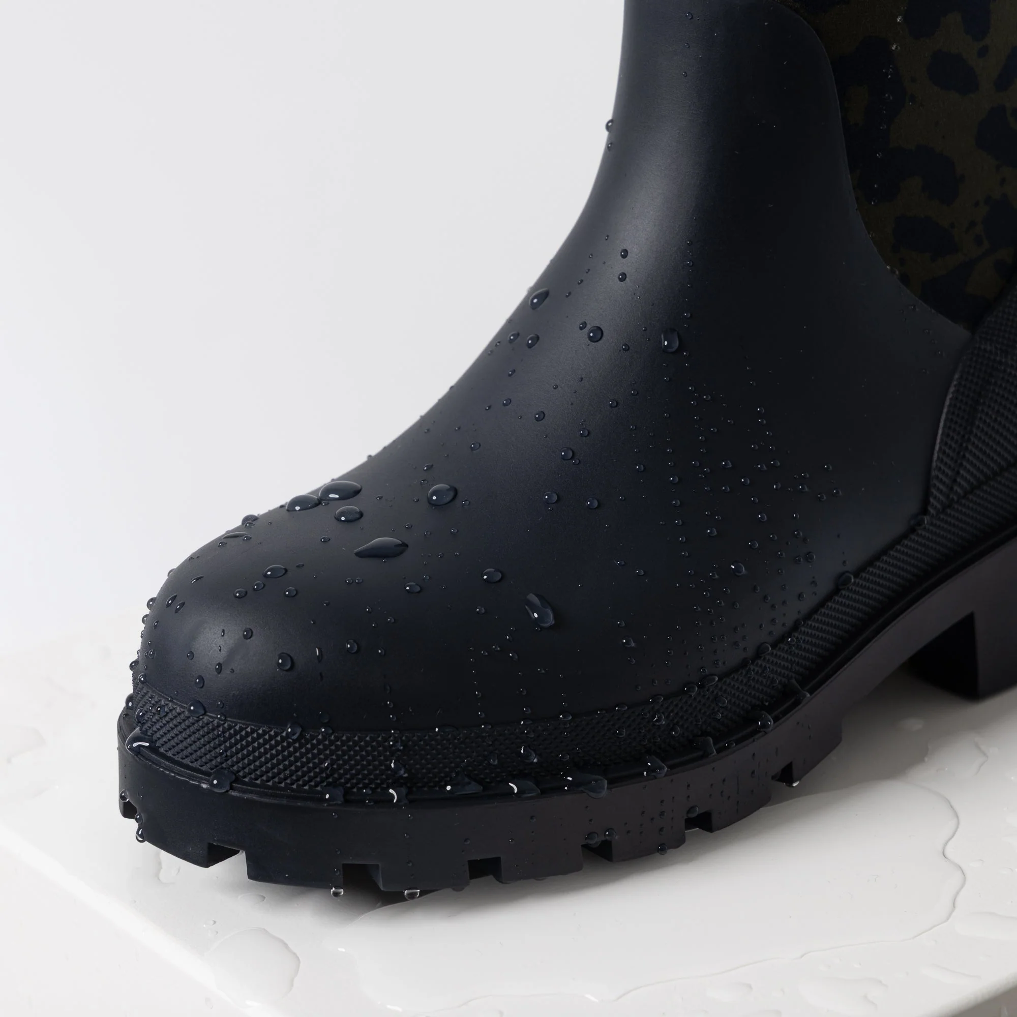 Rainboots short navy/leo navy-olive - Image 9