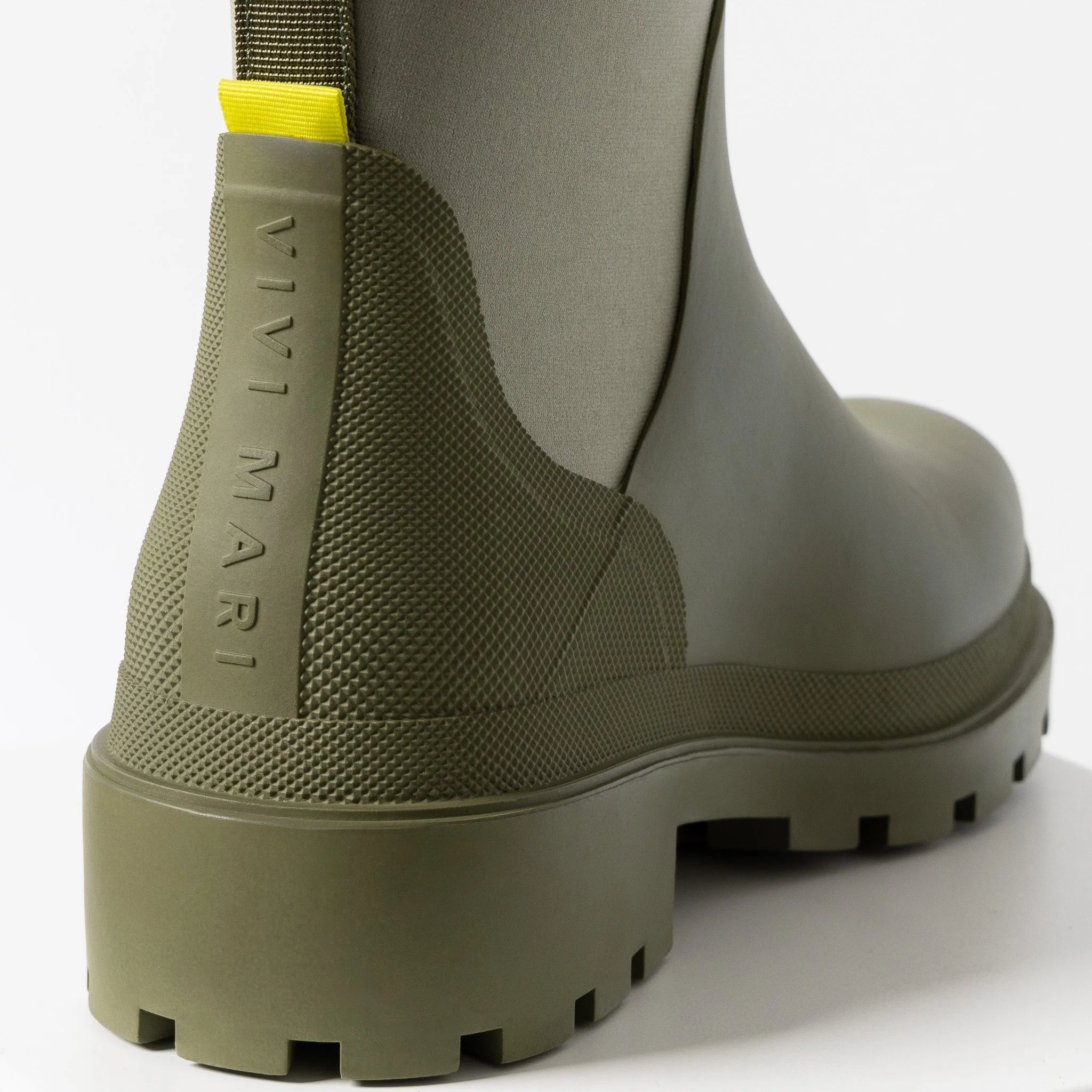 Rainboots short solid pale olive - Image 3