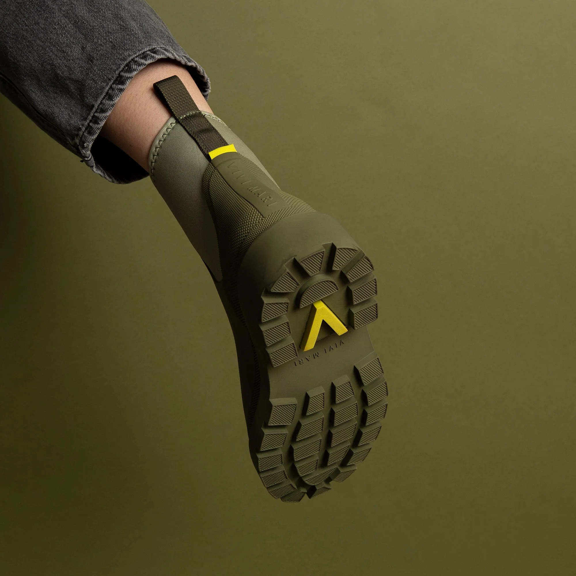 Rainboots short solid pale olive - Image 7