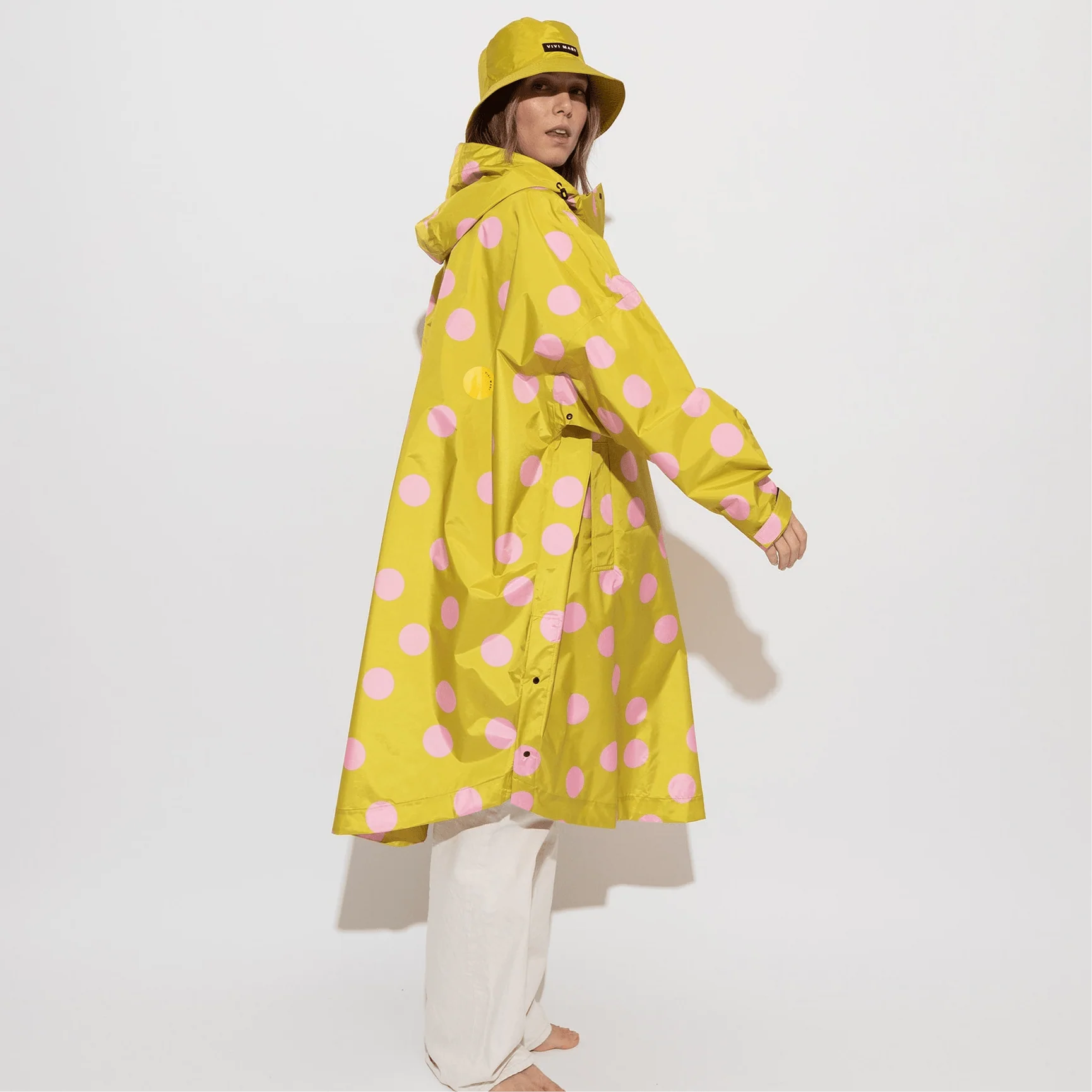 Raincoat dots citrus/rosé - Image 15