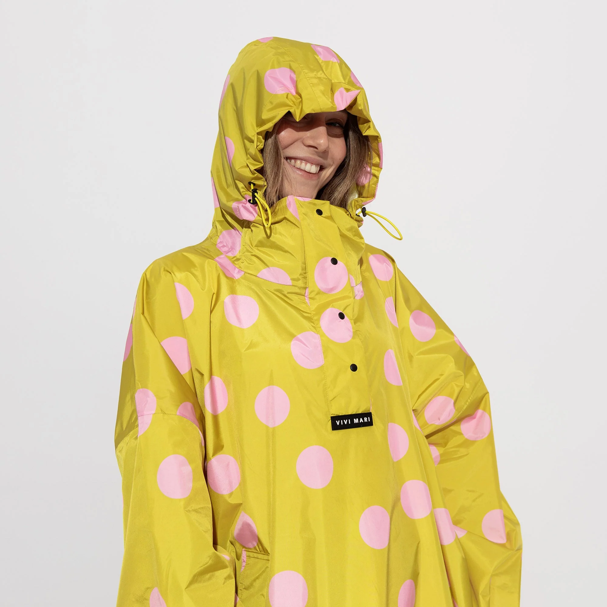 Raincoat dots citrus/rosé - Image 3