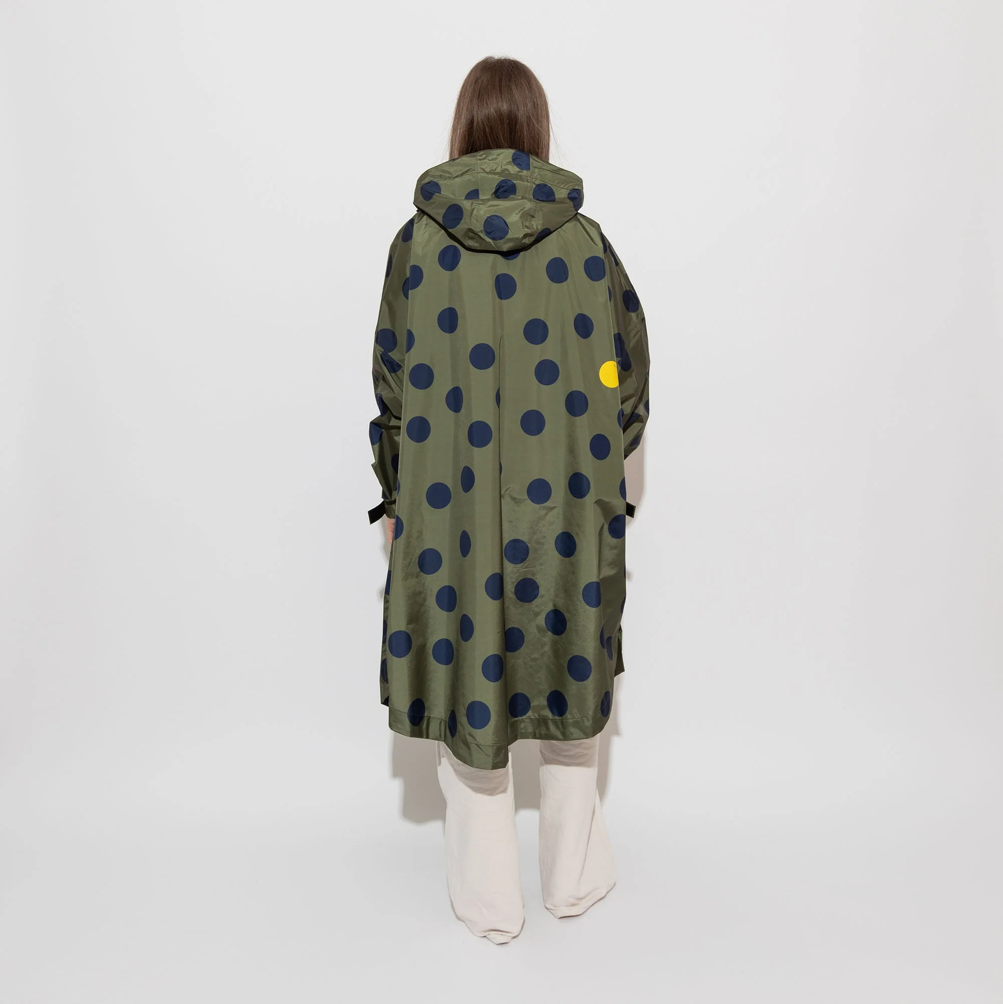 Raincoat dots olive/navy - Image 13
