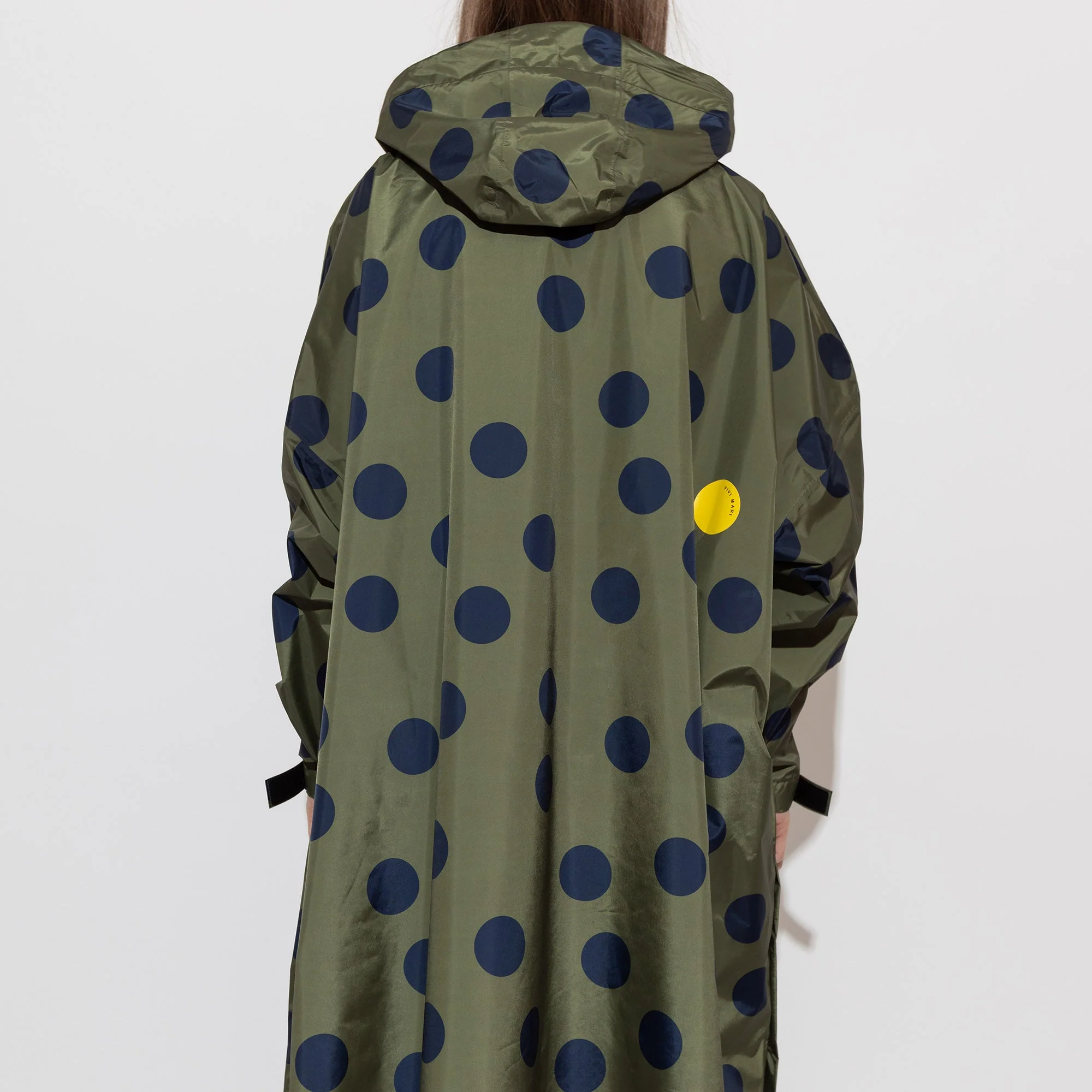 Raincoat dots olive/navy - Image 15