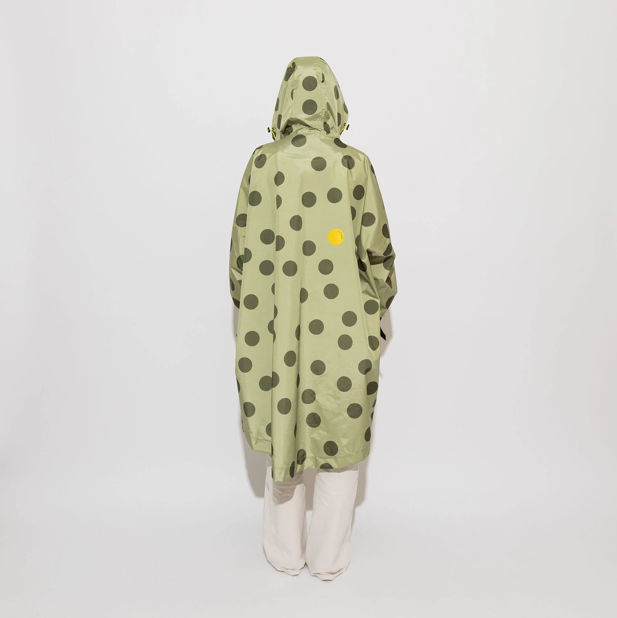 Raincoat dots pale olive/olive - Image 13