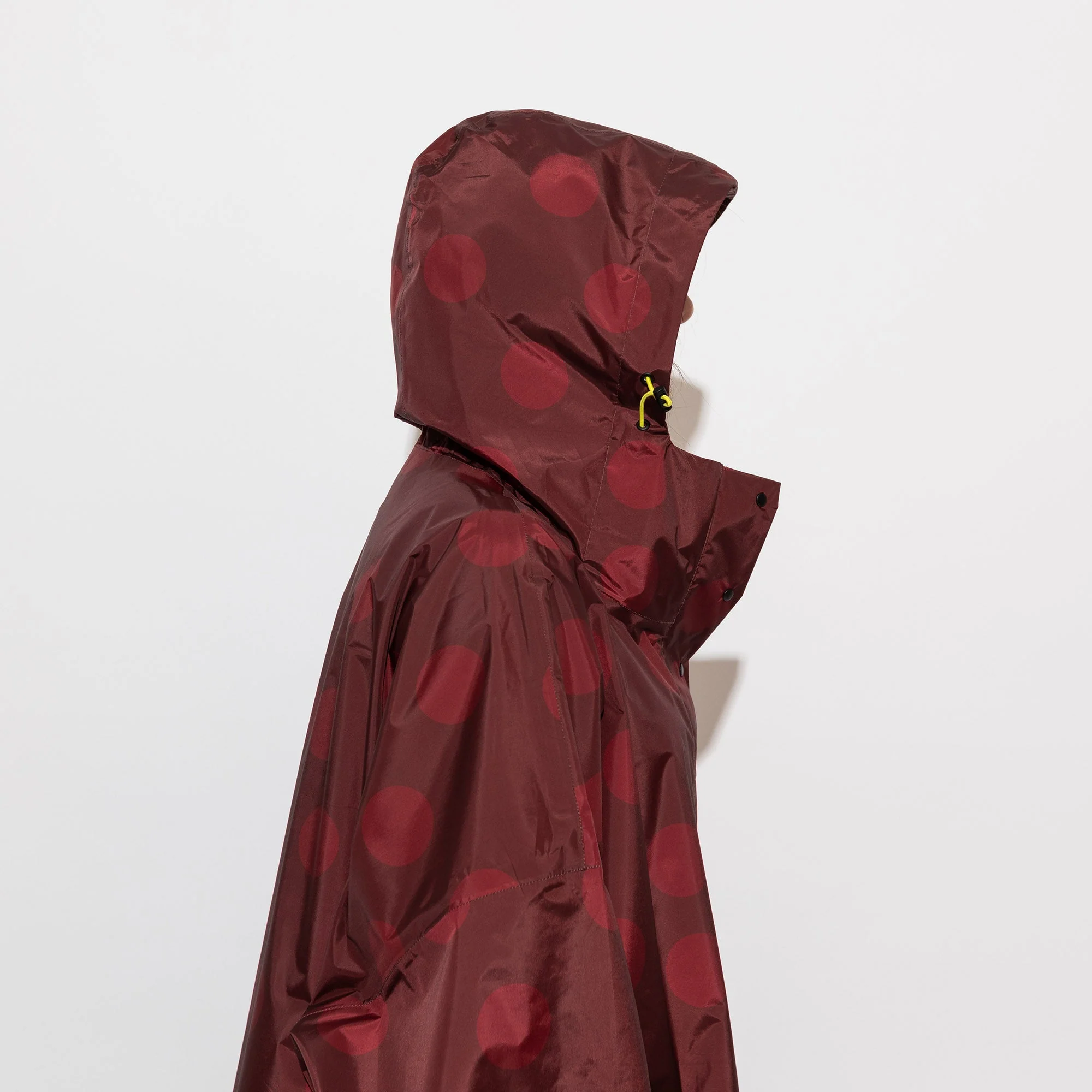 Raincoat dots wine red/red - Image 6