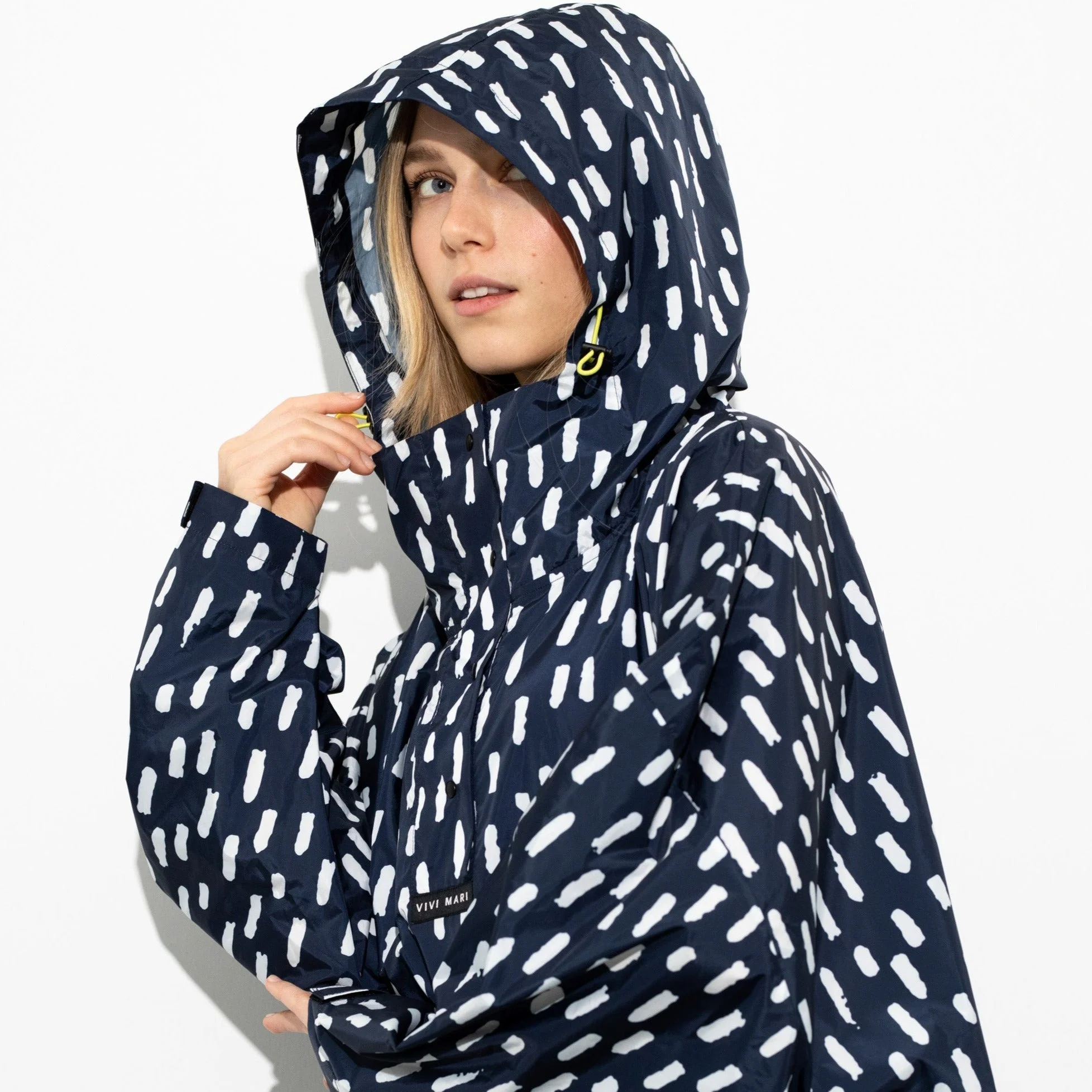 Raincoat drops navy/white - Image 13