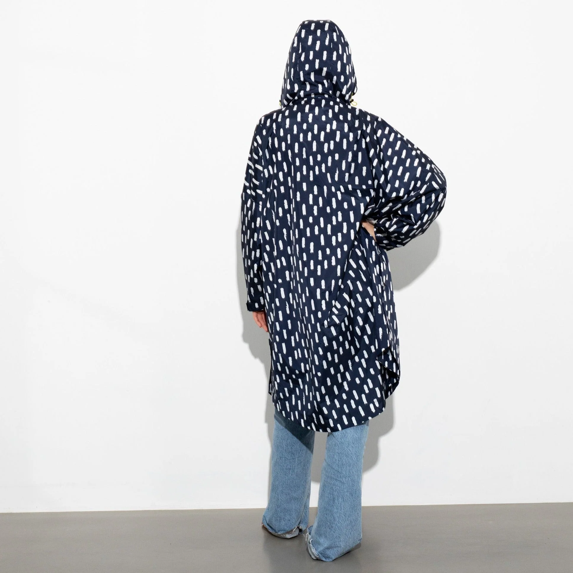 Raincoat drops navy/white - Image 14