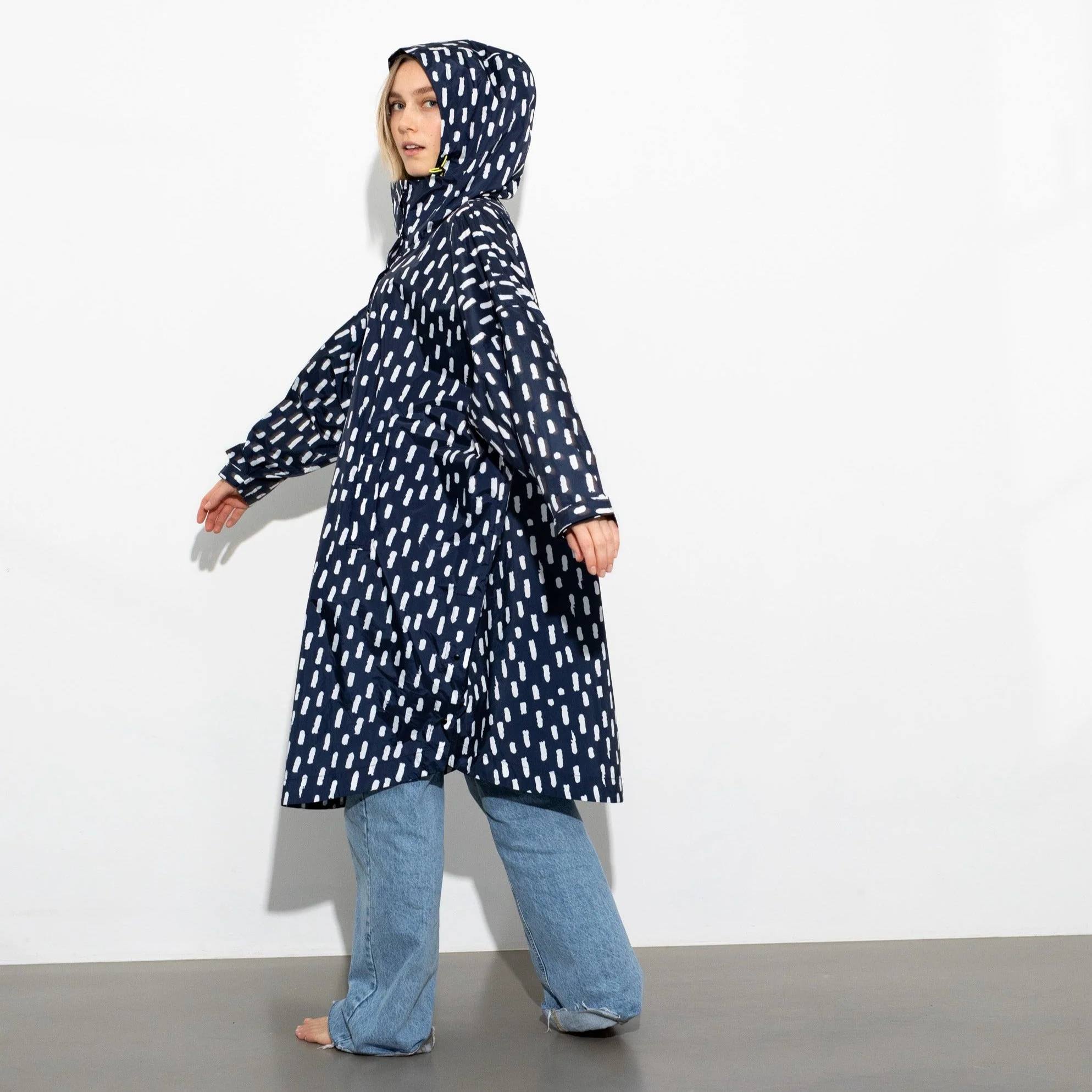 Raincoat drops navy/white - Image 15