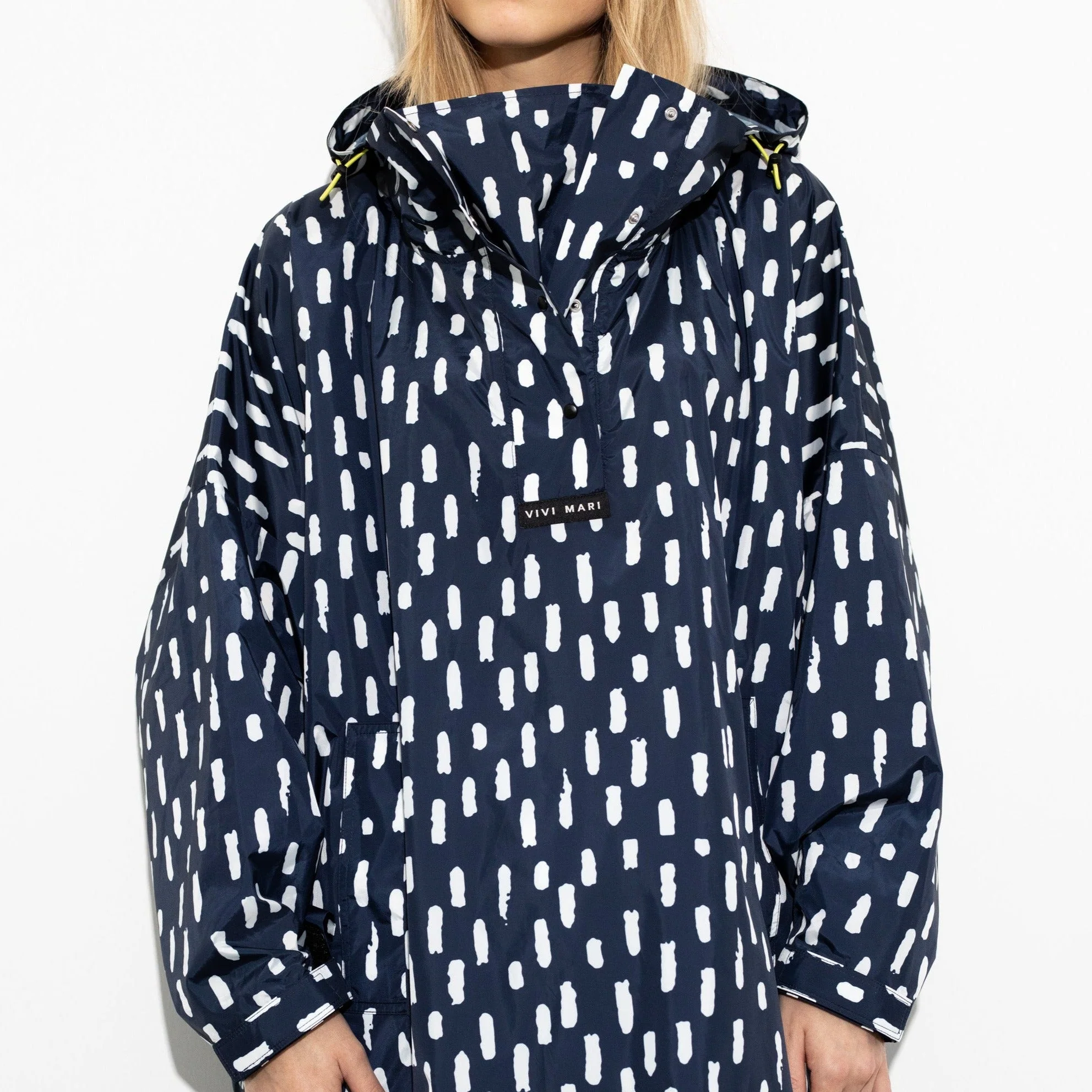Raincoat drops navy/white - Image 5