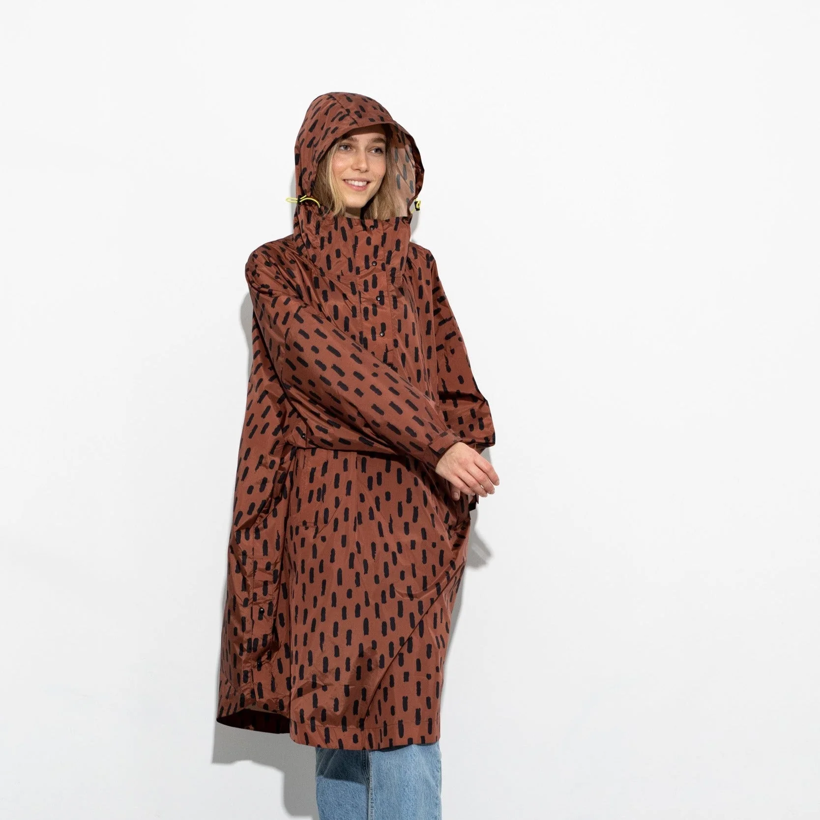 Raincoat drops rust/black - Image 9
