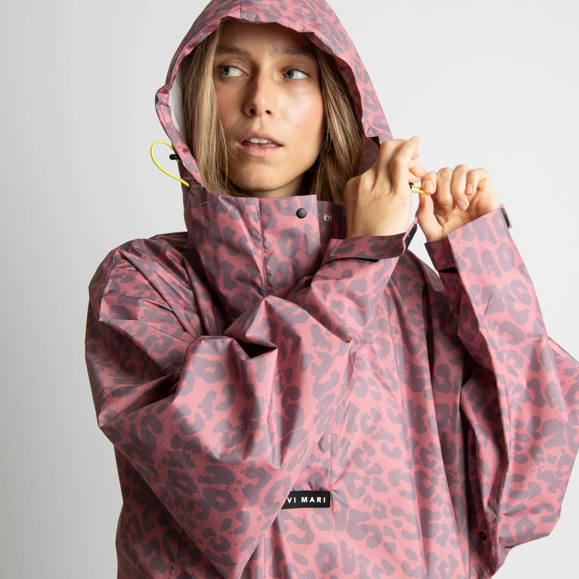 Raincoat leo splashes ash plum/light berry - Image 11