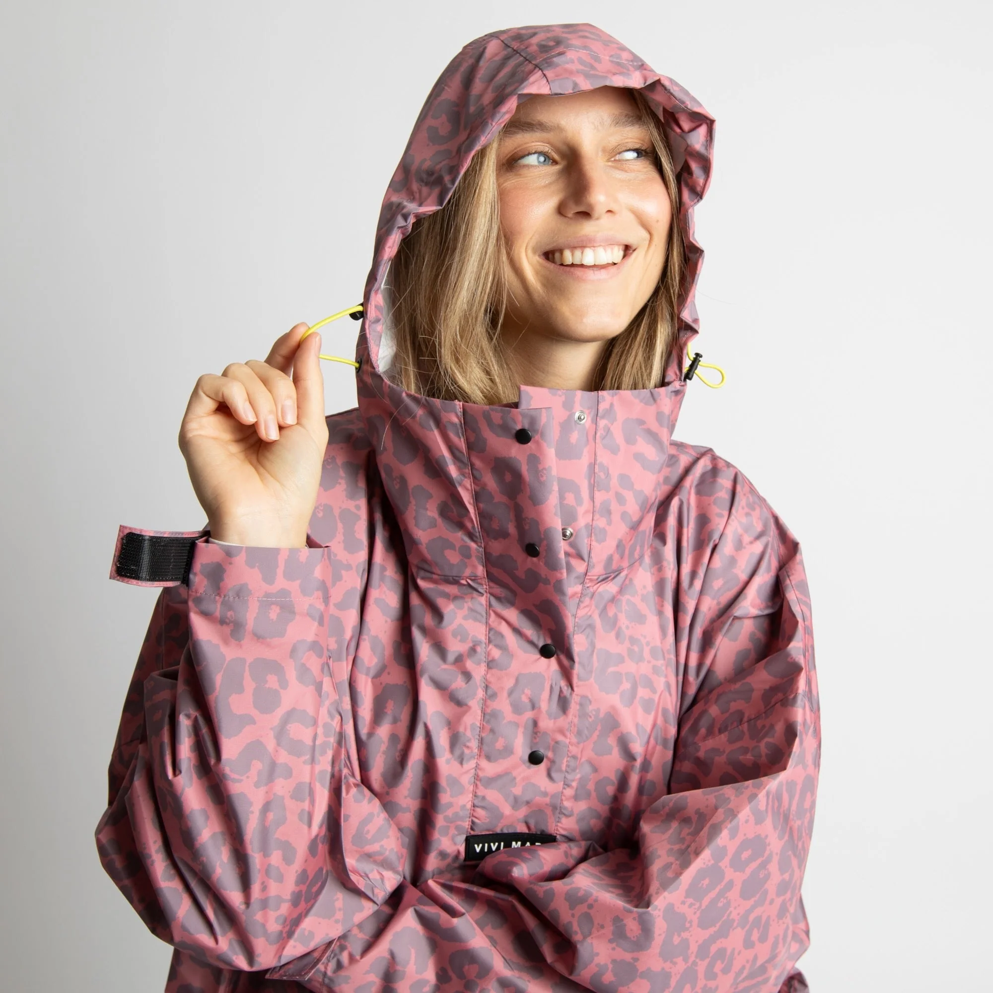 Raincoat leo splashes ash plum/light berry - Image 15