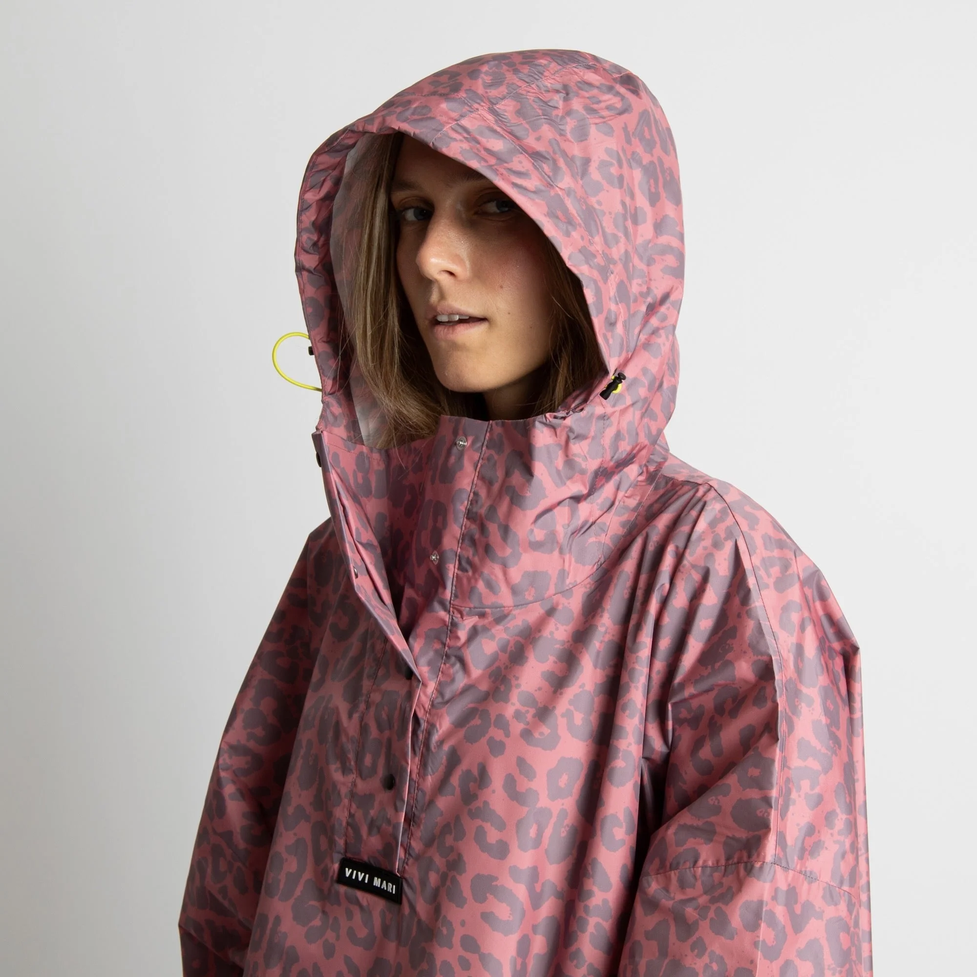 Raincoat leo splashes ash plum/light berry - Image 16