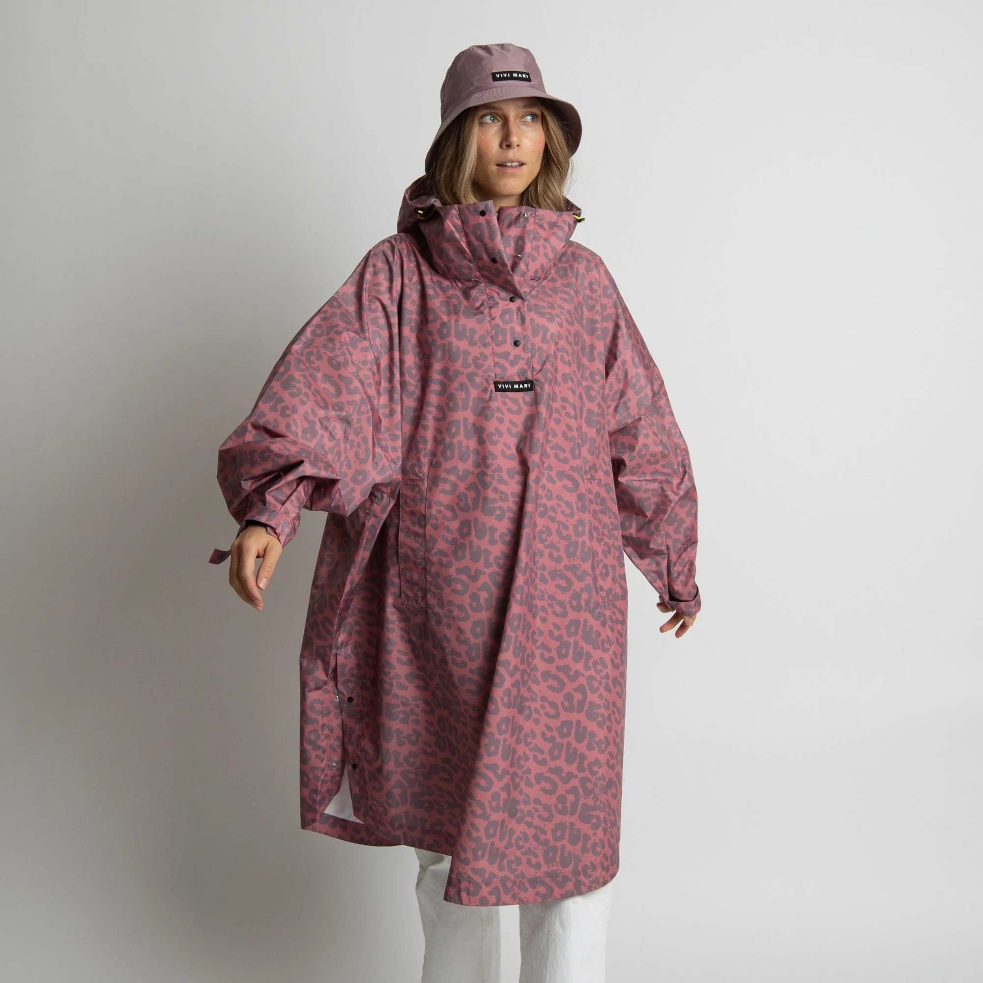 Raincoat leo splashes ash plum/light berry - Image 17