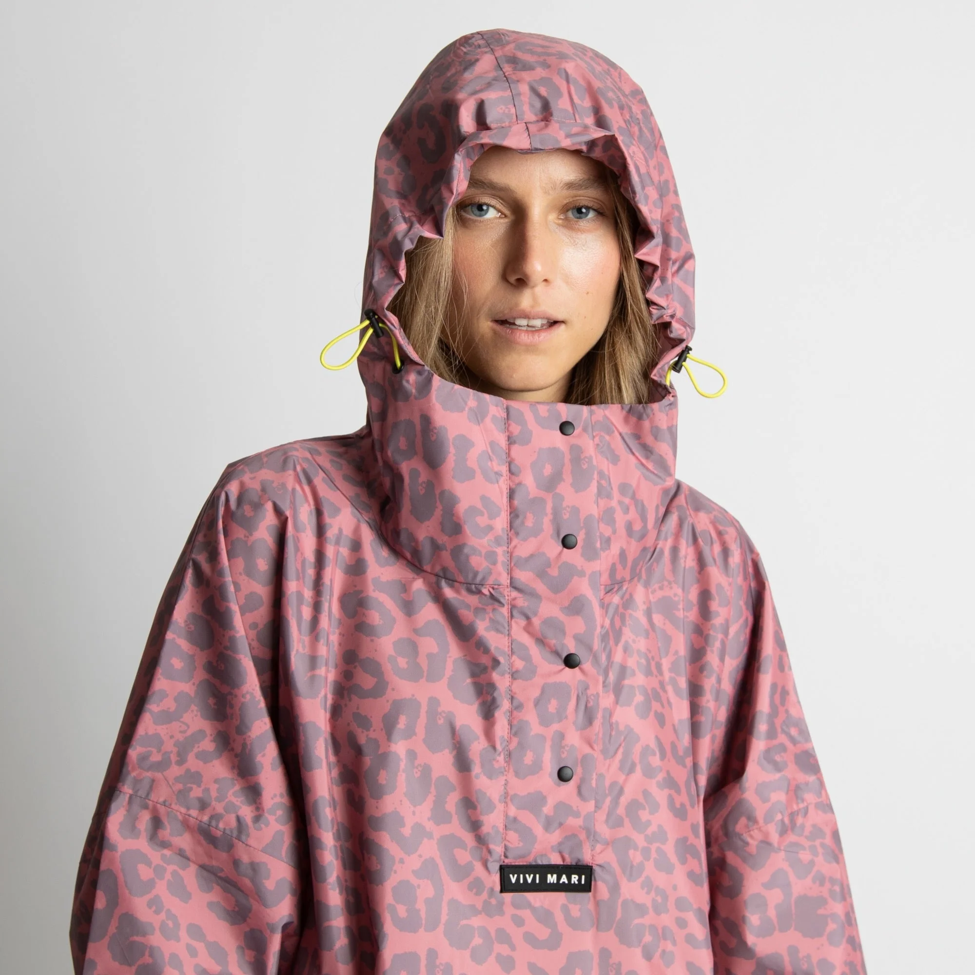 Raincoat leo splashes ash plum/light berry - Image 4