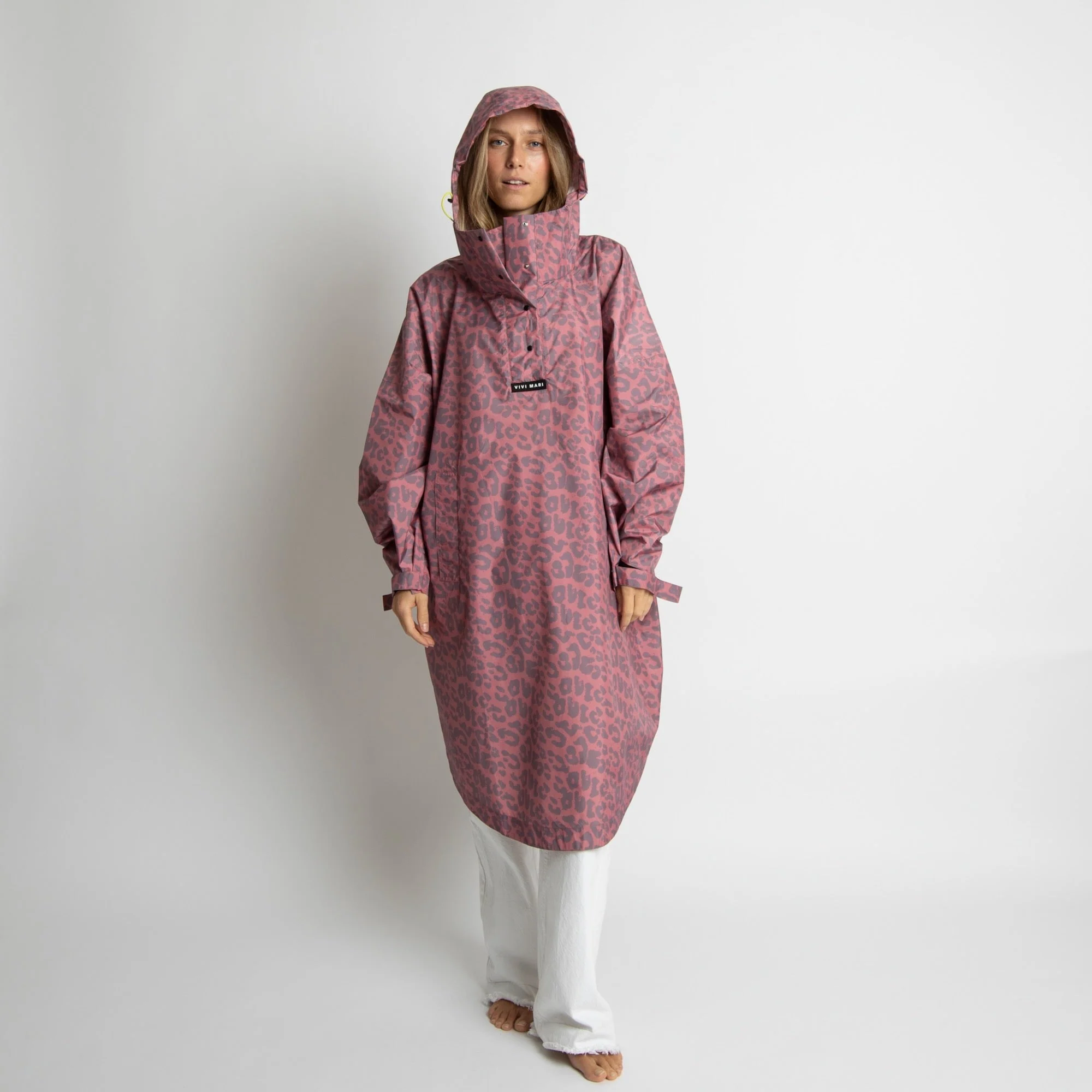 Raincoat leo splashes ash plum/light berry - Image 7