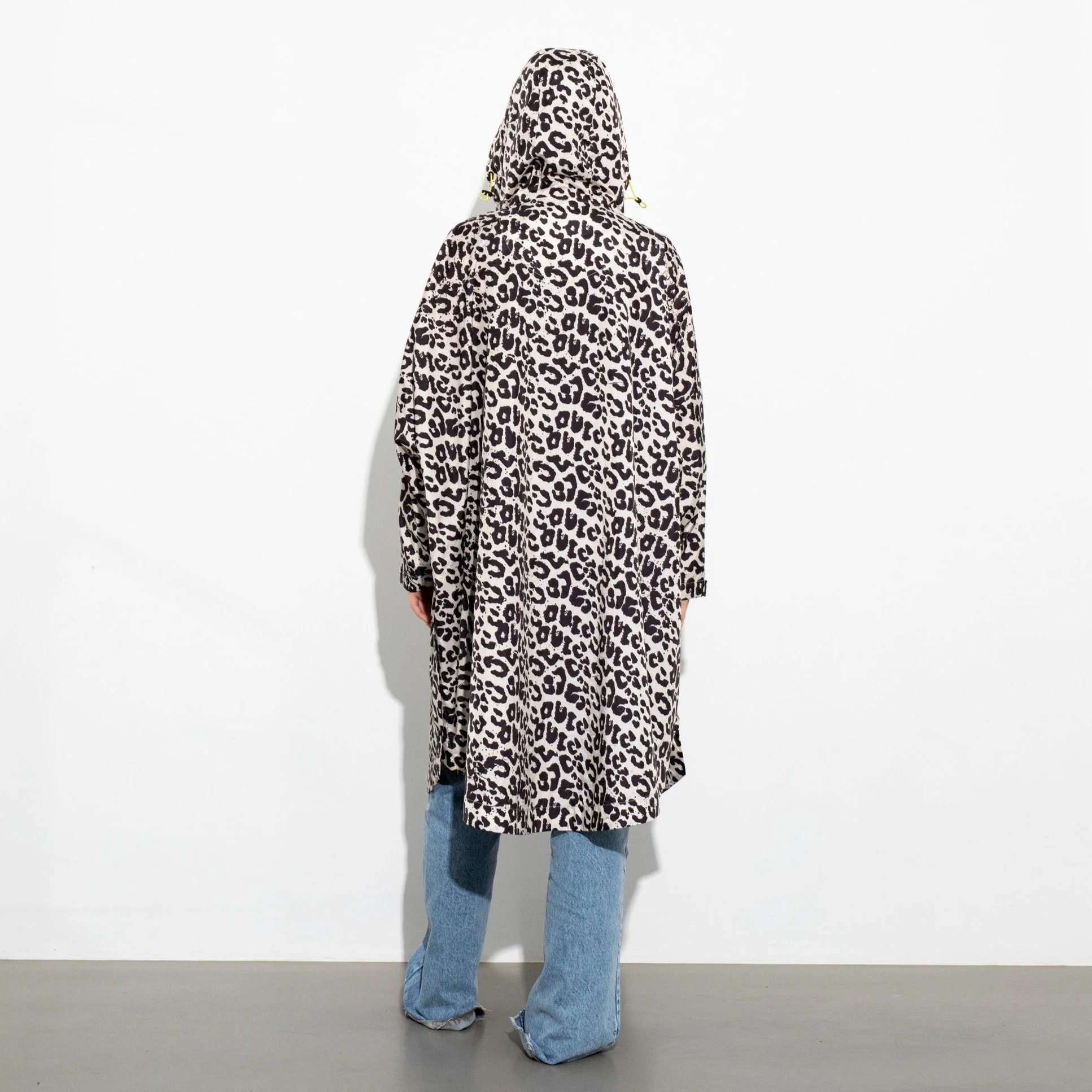 Raincoat leo splashes black/sand - Image 16