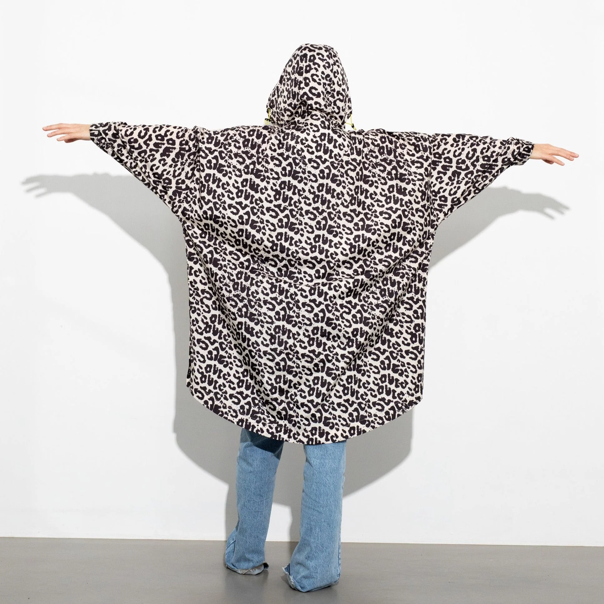 Raincoat leo splashes black/sand - Image 18