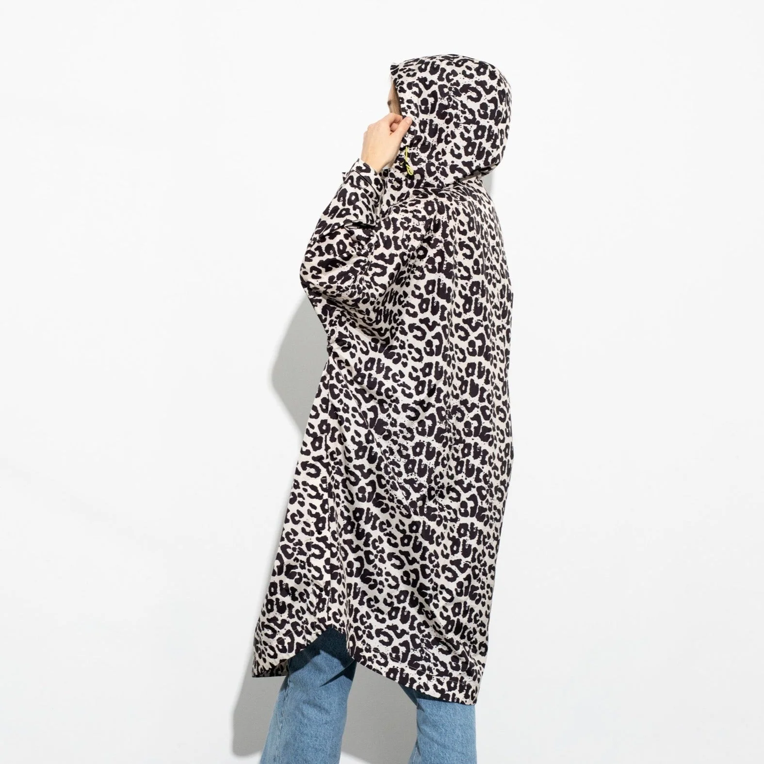 Raincoat leo splashes black/sand - Image 20