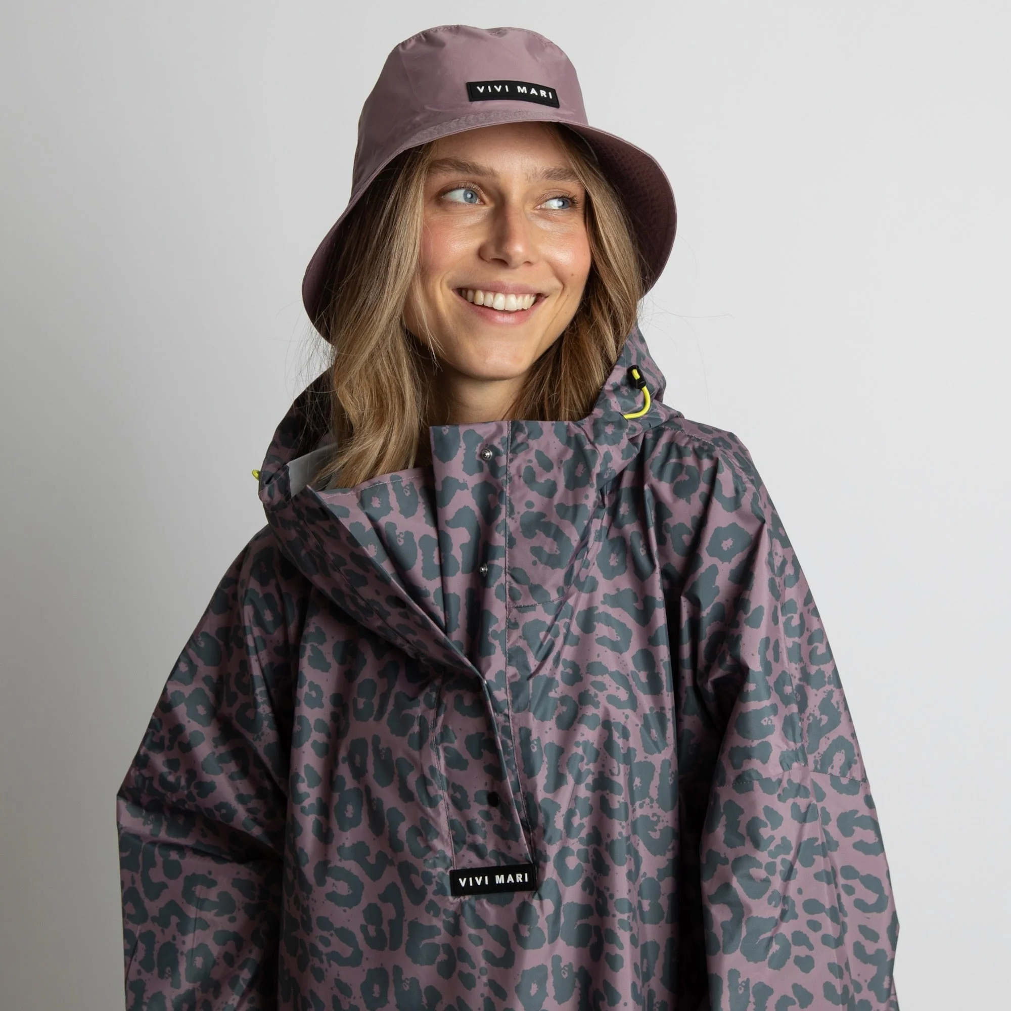 Raincoat leo splashes dark grey/ash plum - Image 16