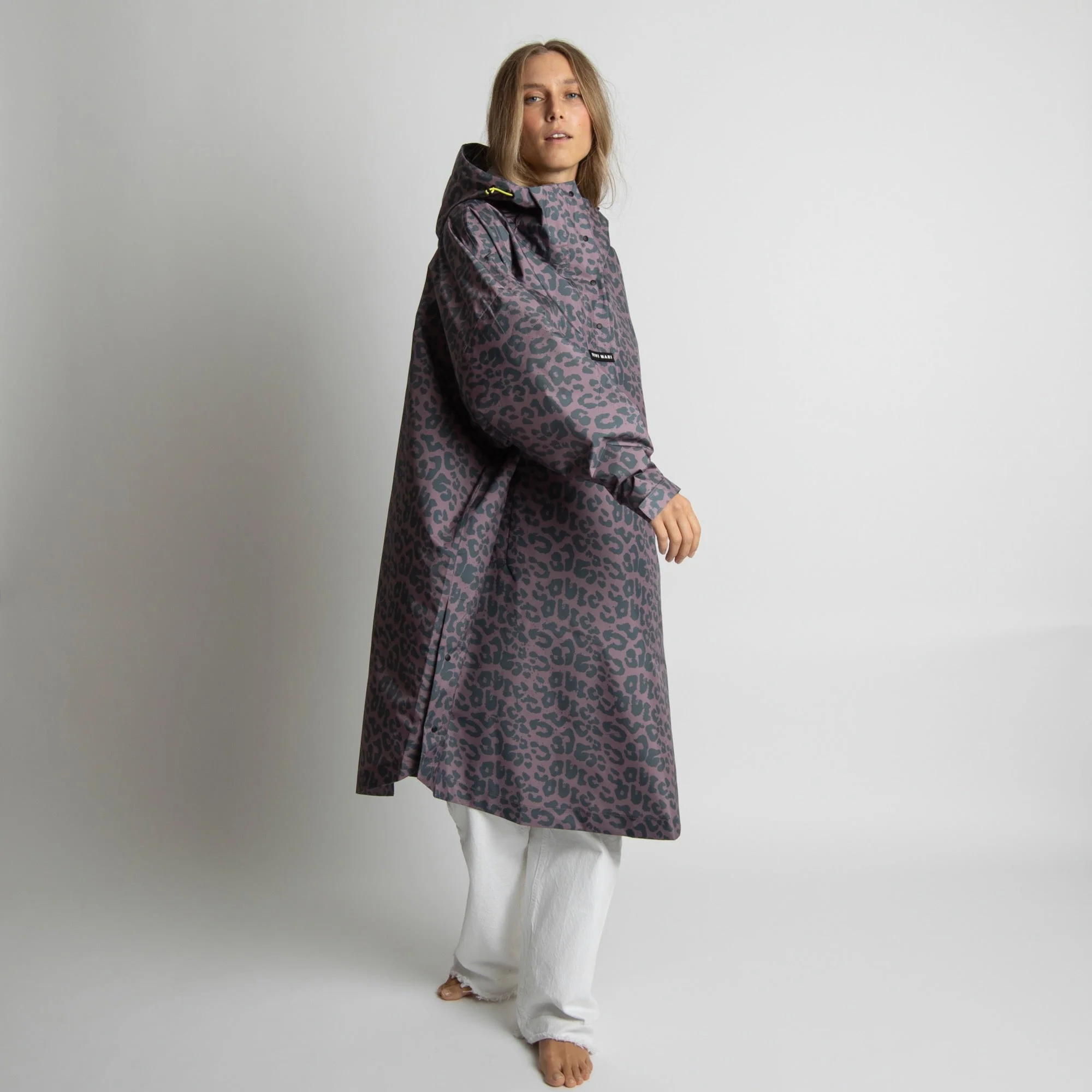 Raincoat leo splashes dark grey/ash plum - Image 5