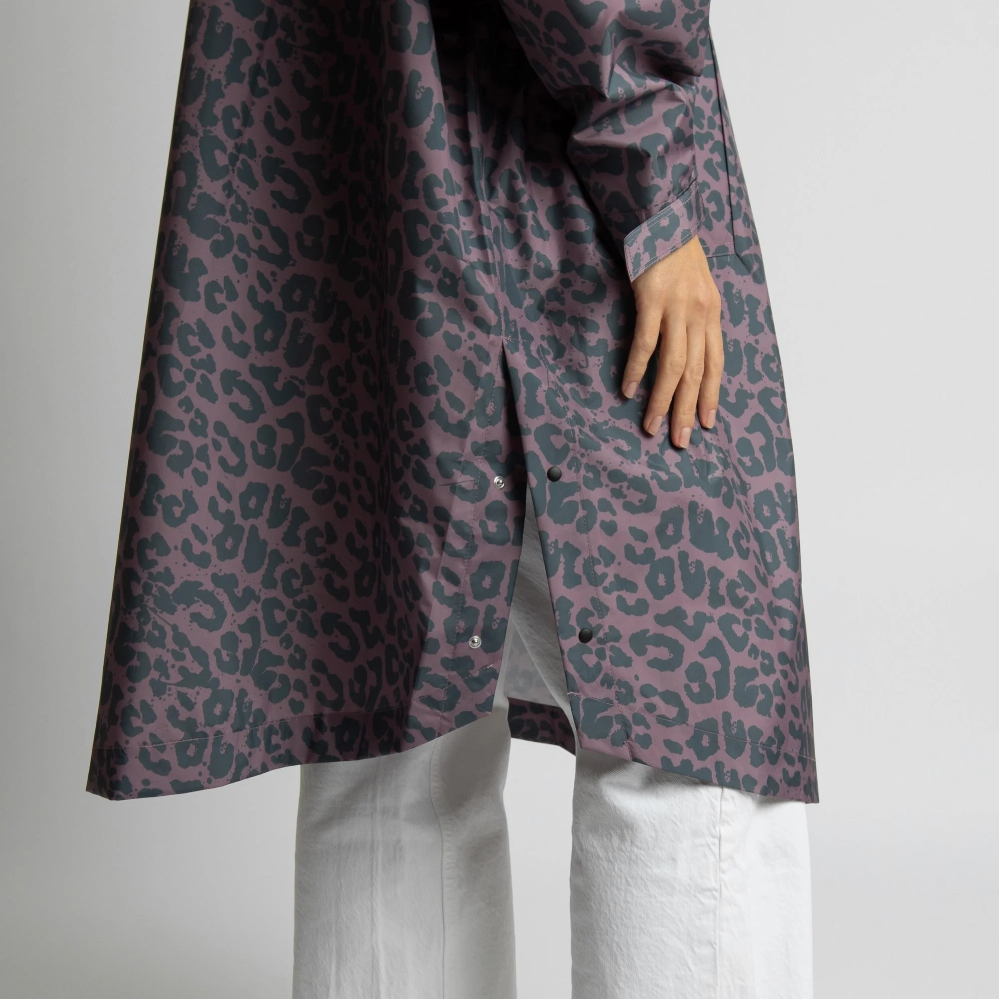 Raincoat leo splashes dark grey/ash plum - Image 9