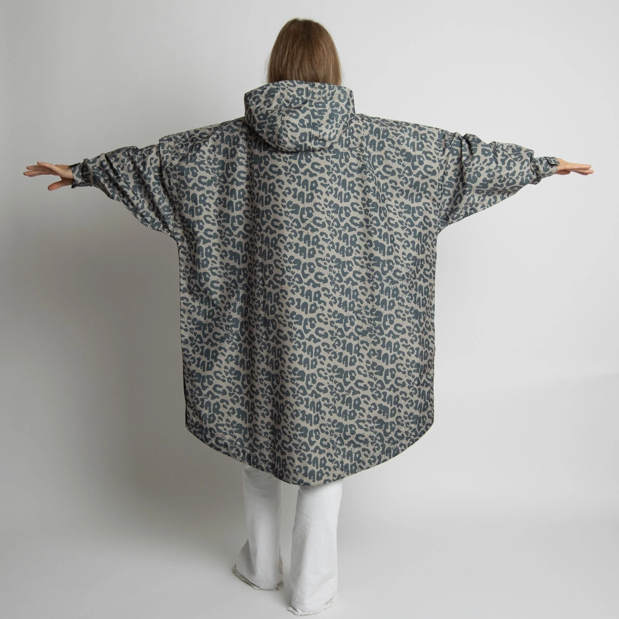 Raincoat leo splashes dark grey/mushroom - Image 10