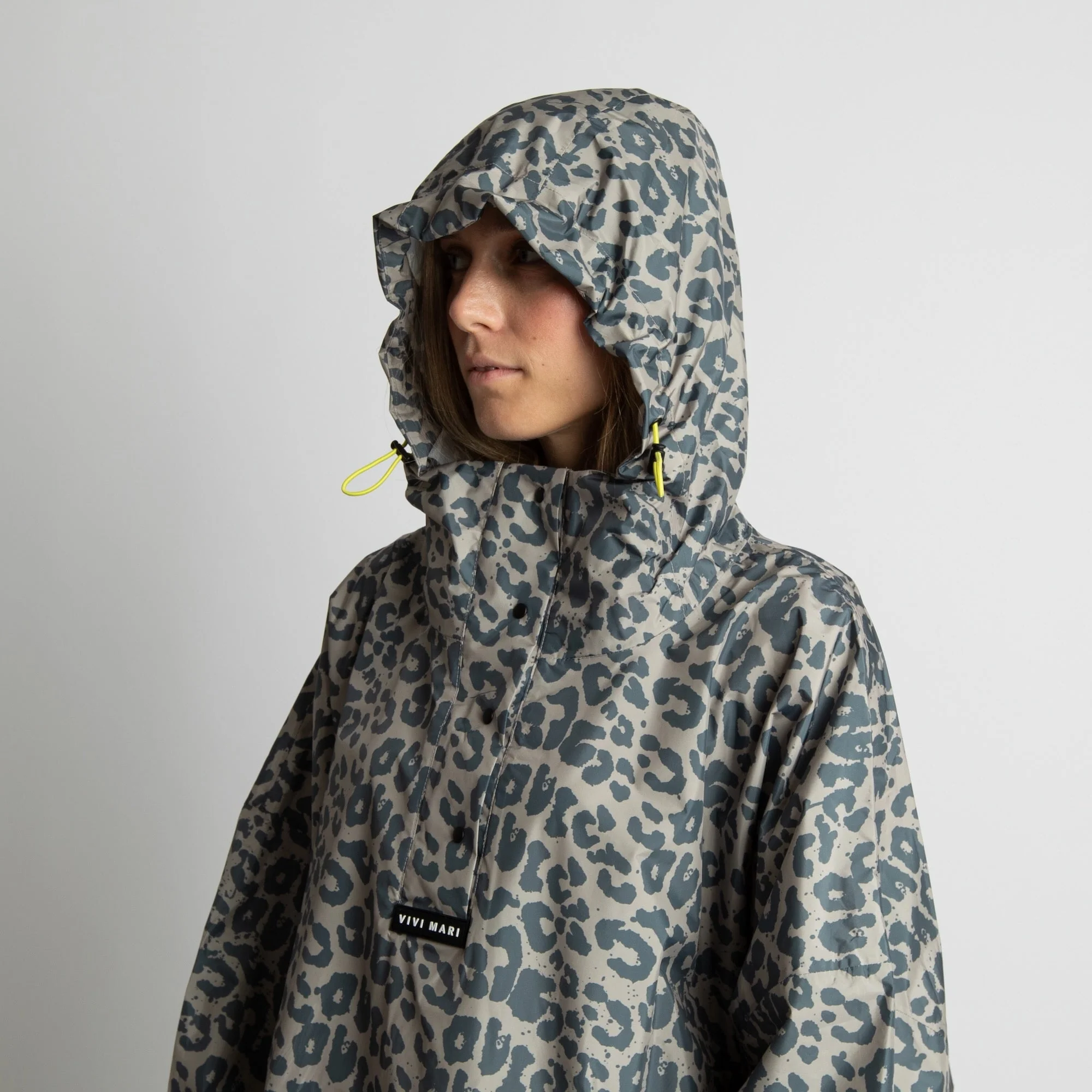 Raincoat leo splashes dark grey/mushroom - Image 11