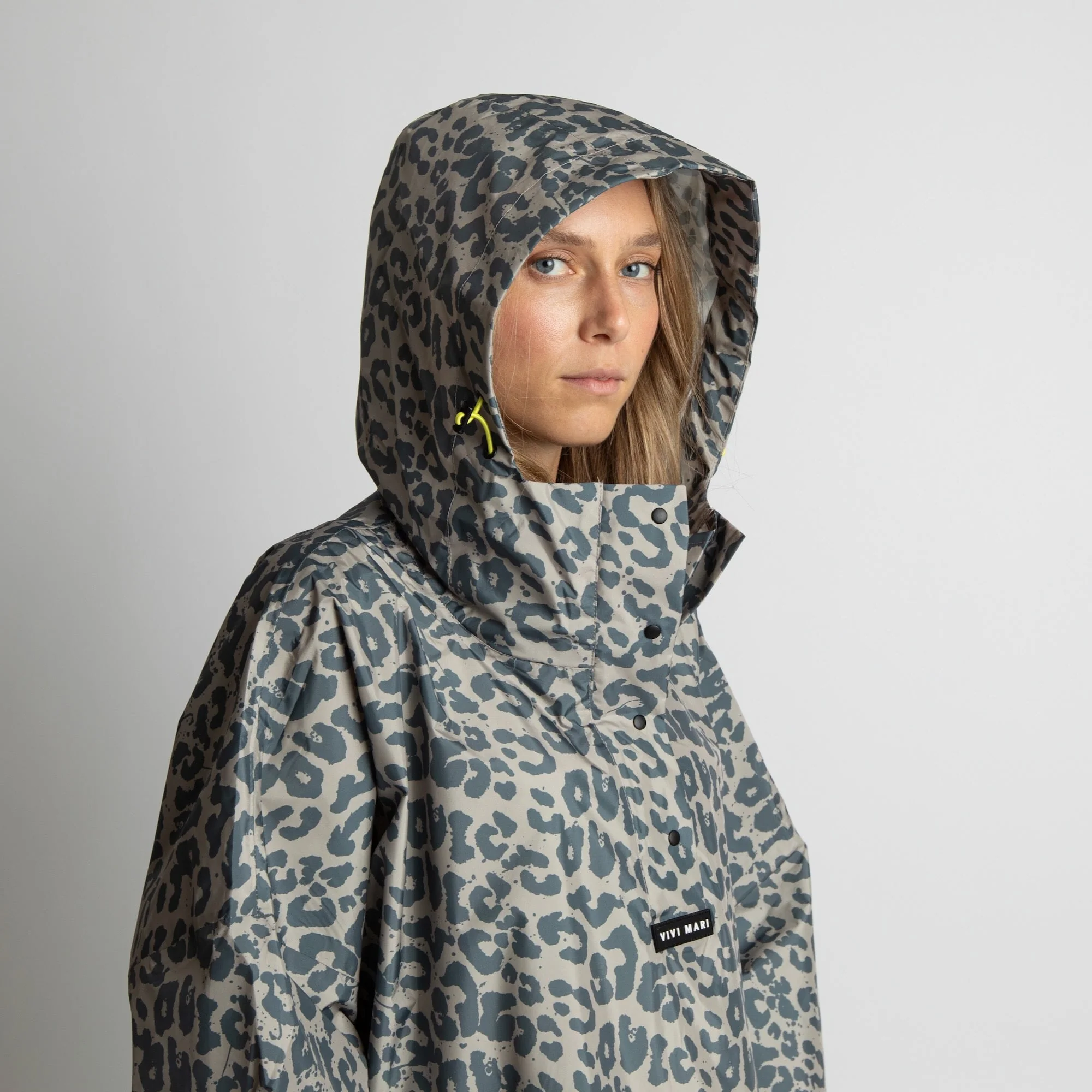 Raincoat leo splashes dark grey/mushroom - Image 13