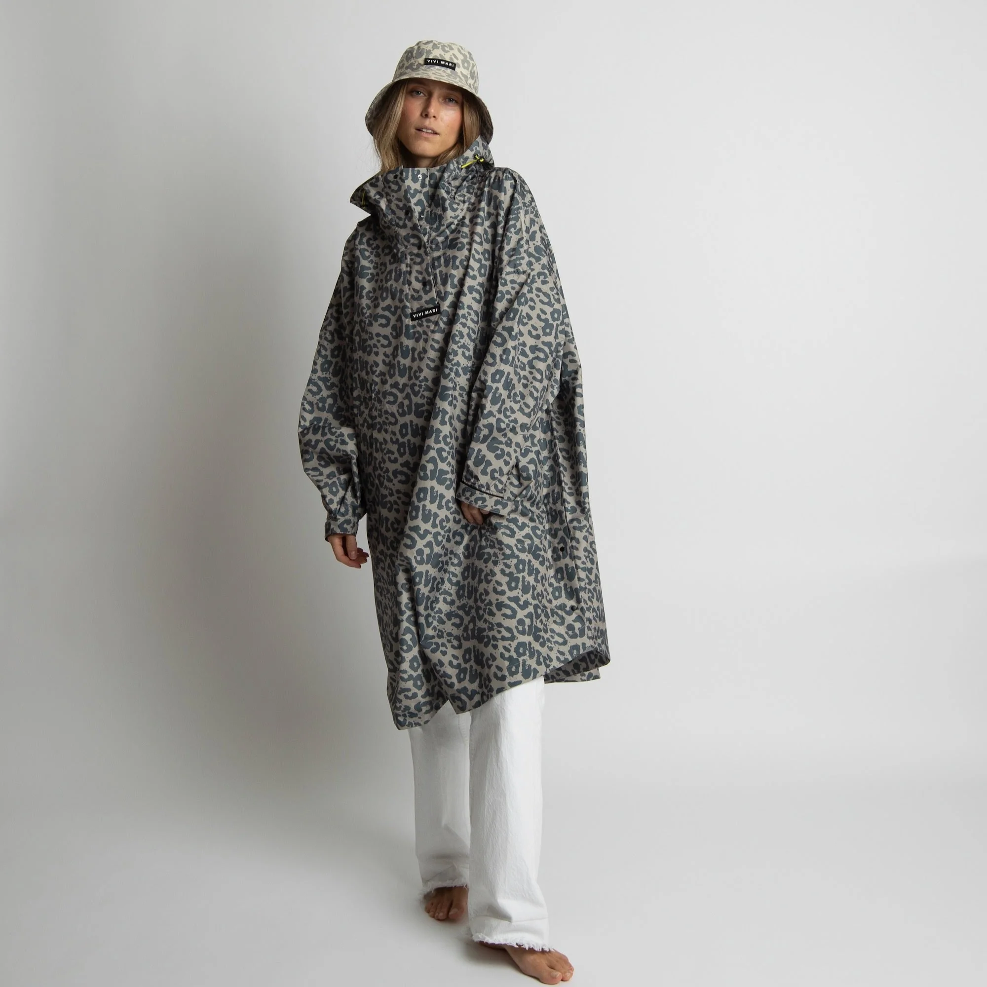 Raincoat leo splashes dark grey/mushroom - Image 14
