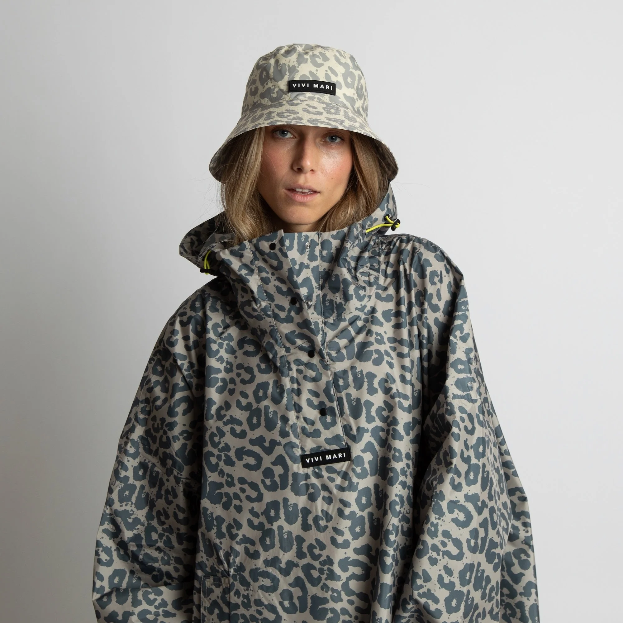 Raincoat leo splashes dark grey/mushroom - Image 15