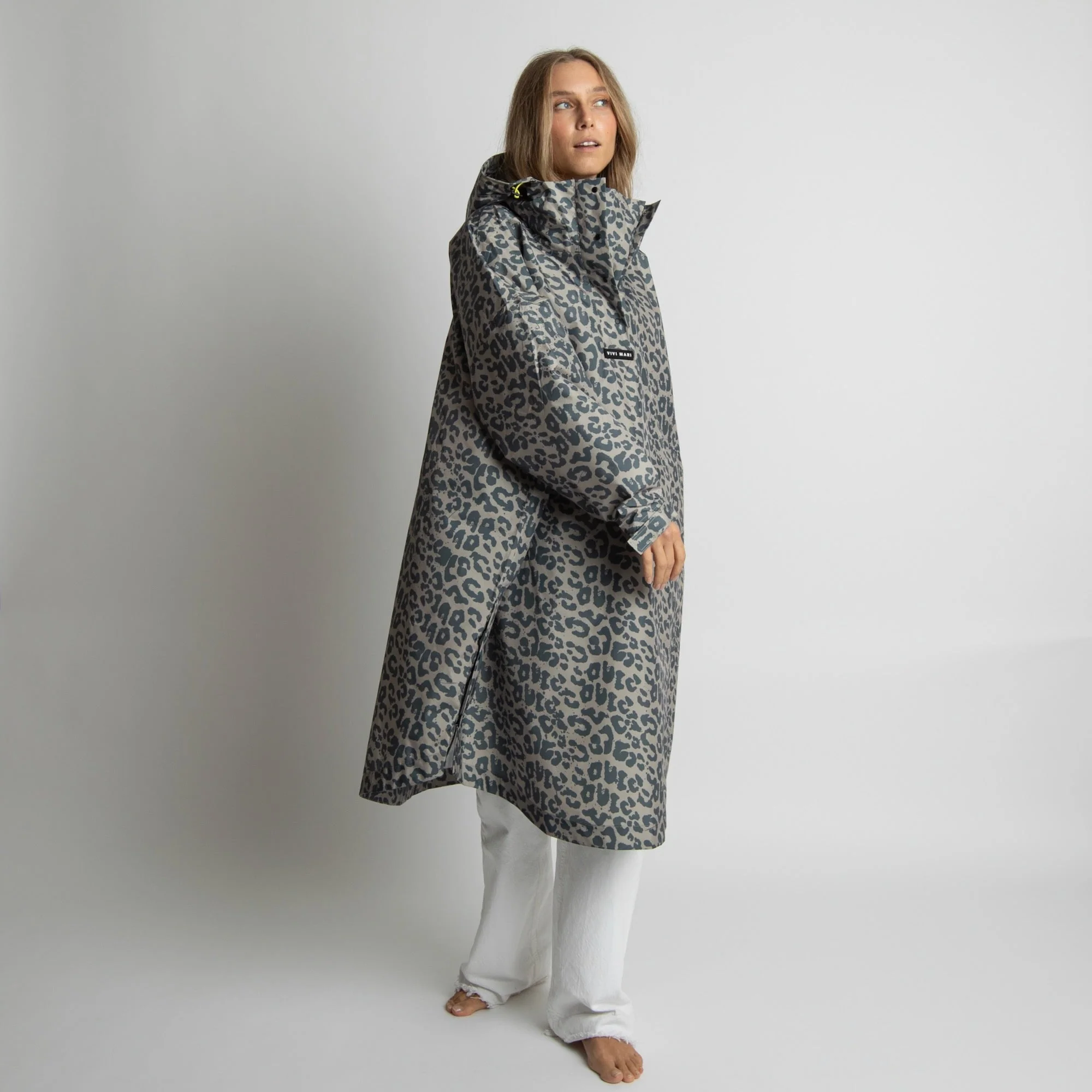 Raincoat leo splashes dark grey/mushroom - Image 3