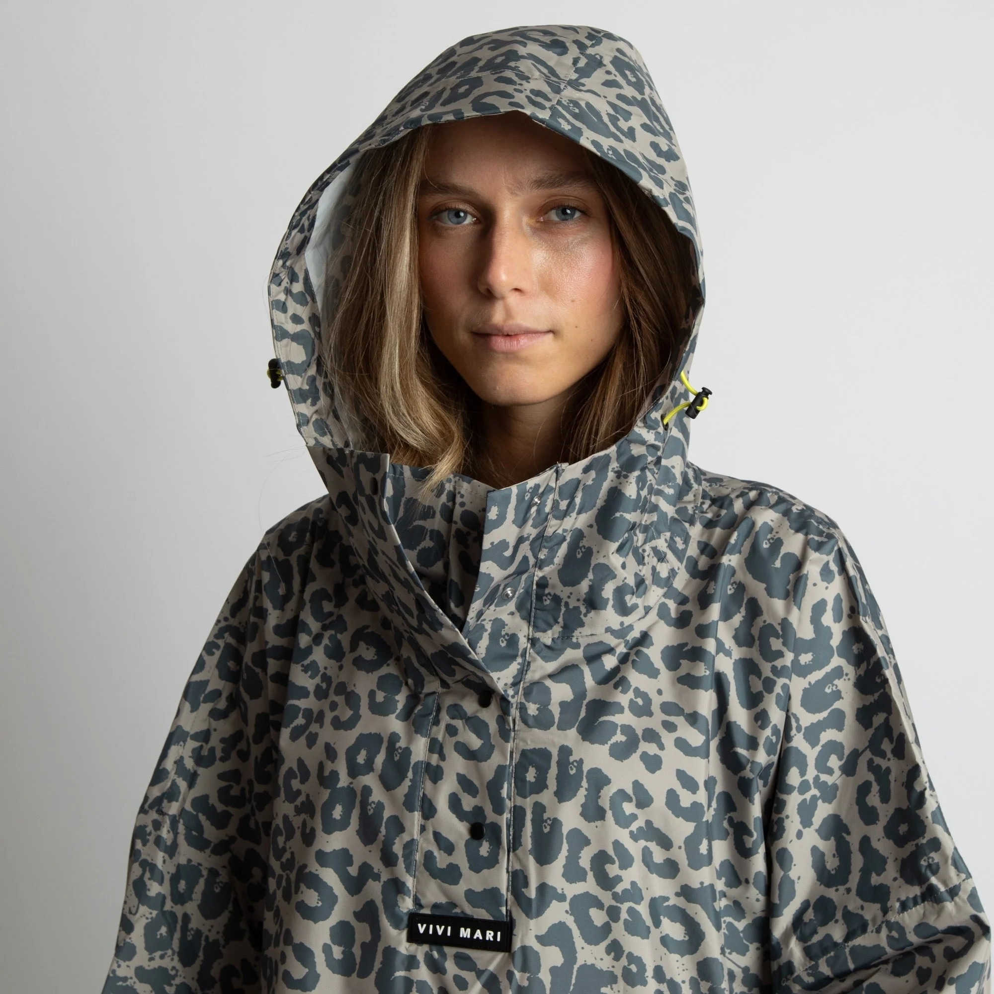 Raincoat leo splashes dark grey/mushroom - Image 4