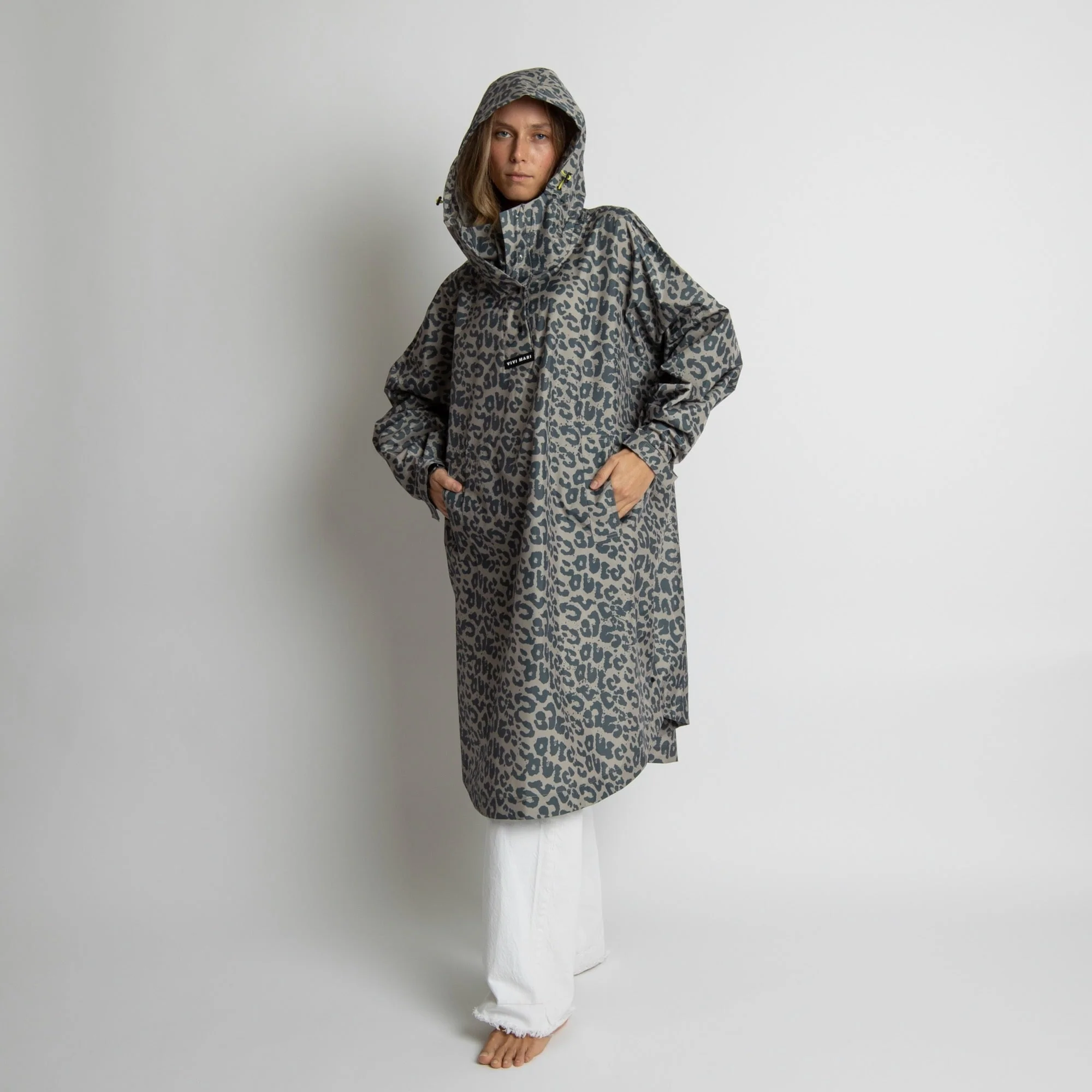 Raincoat leo splashes dark grey/mushroom - Image 6