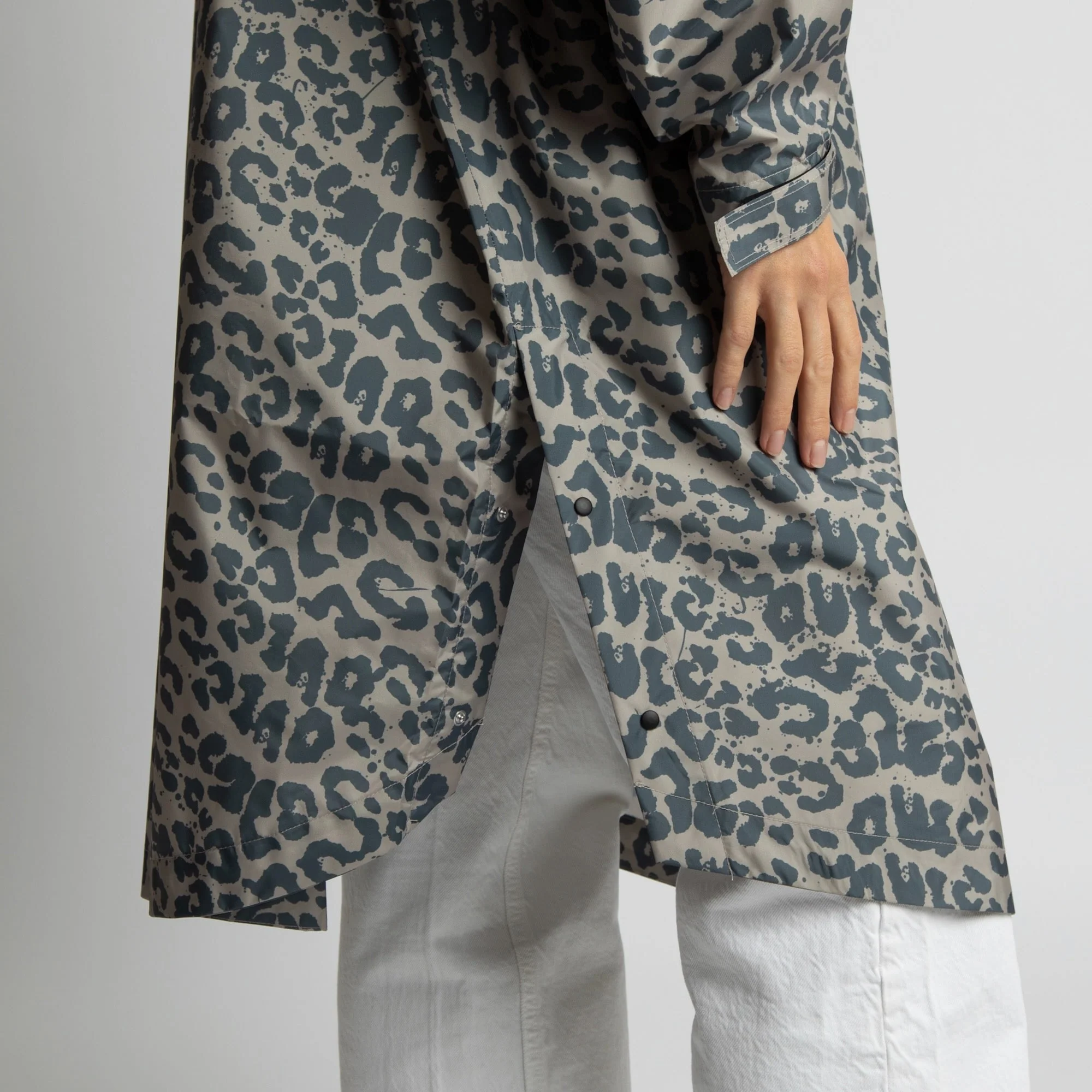 Raincoat leo splashes dark grey/mushroom - Image 7
