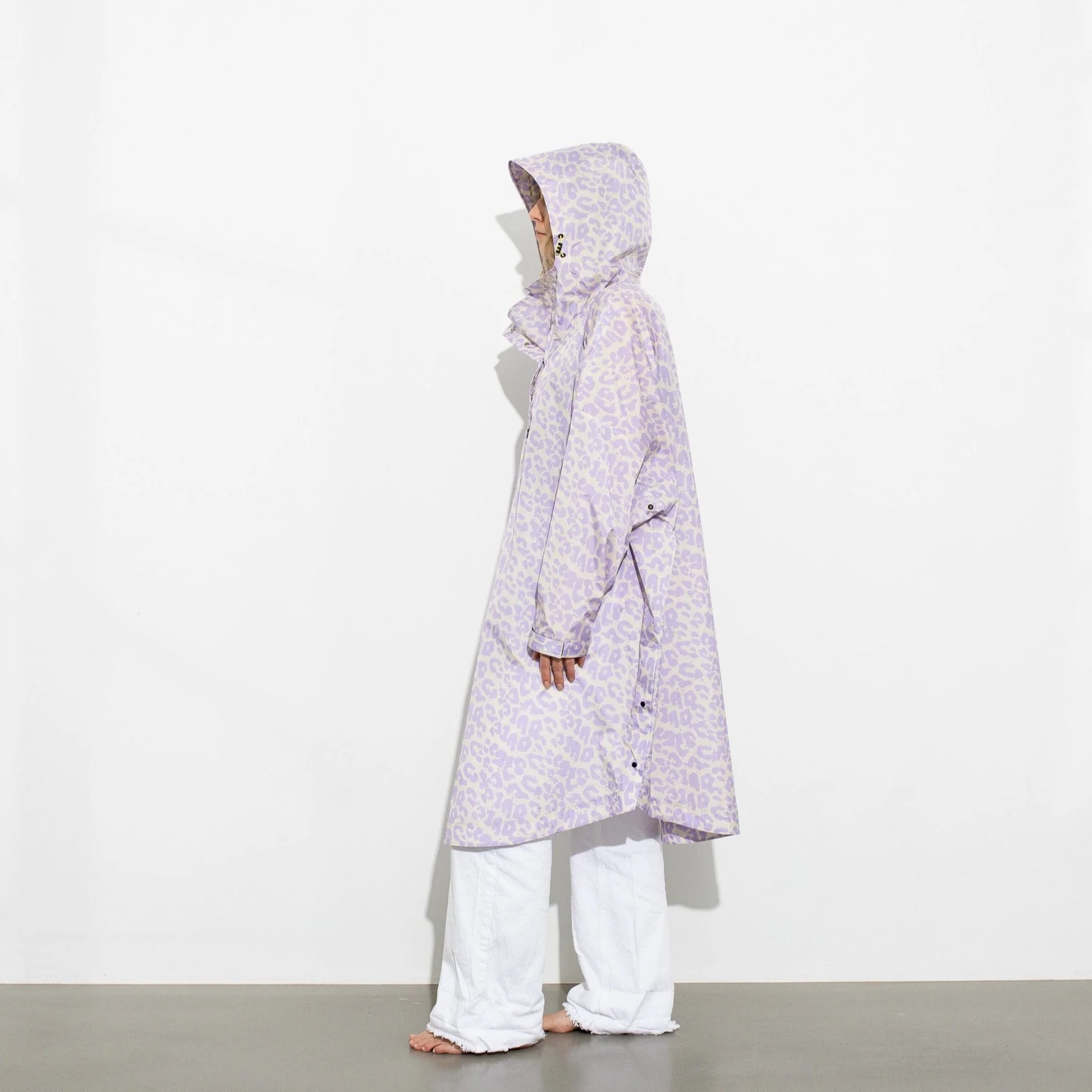 Raincoat leo splashes lavender/grey - Image 12