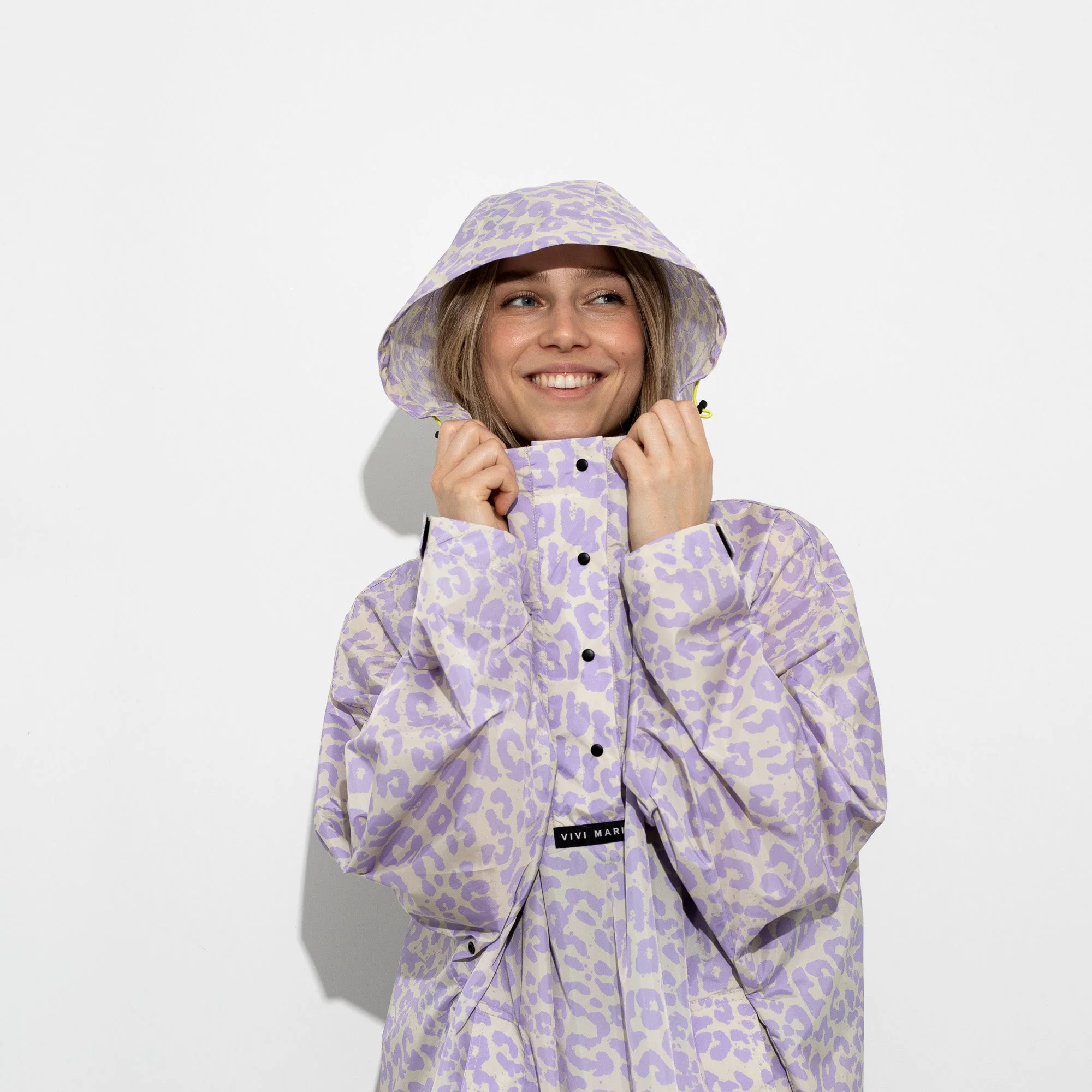 Raincoat leo splashes lavender/grey - Image 17
