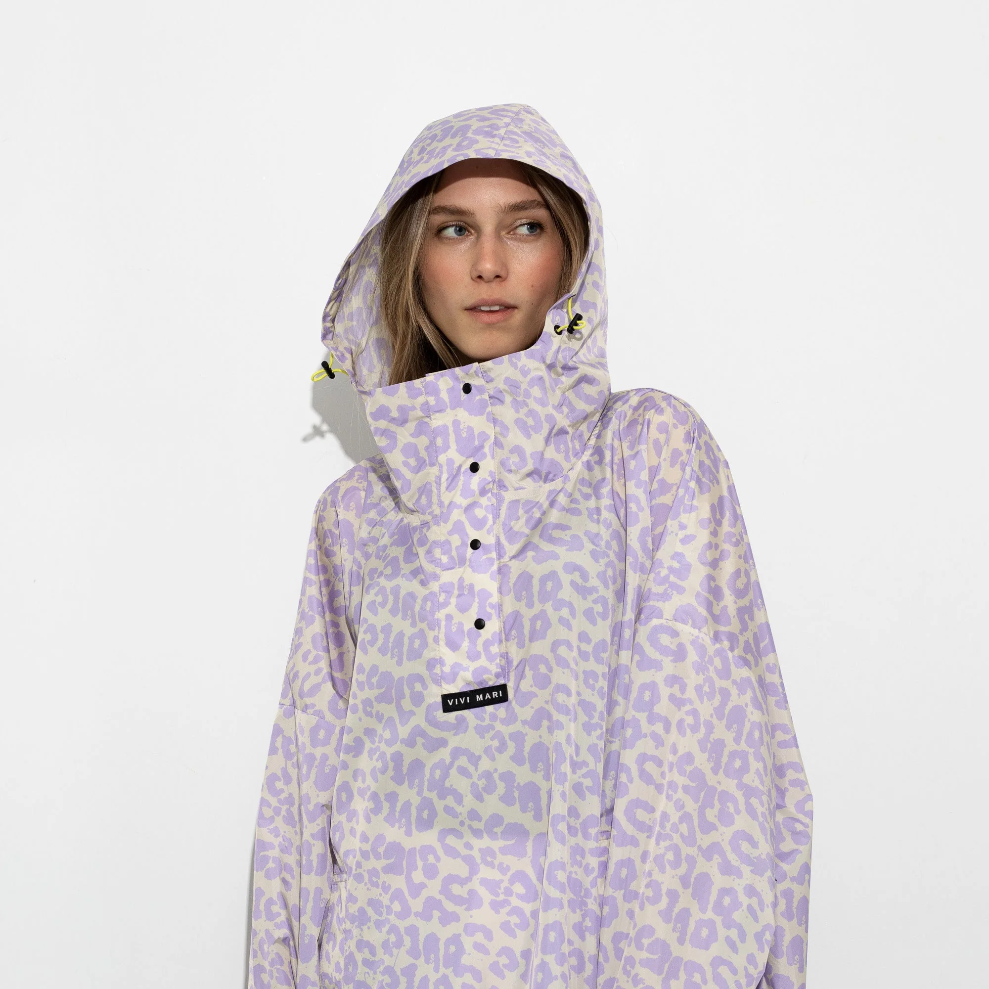 Raincoat leo splashes lavender/grey - Image 4