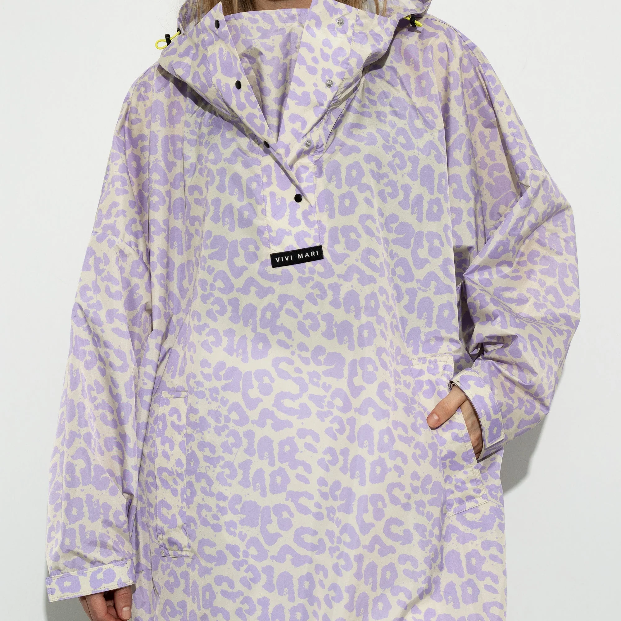 Raincoat leo splashes lavender/grey - Image 8