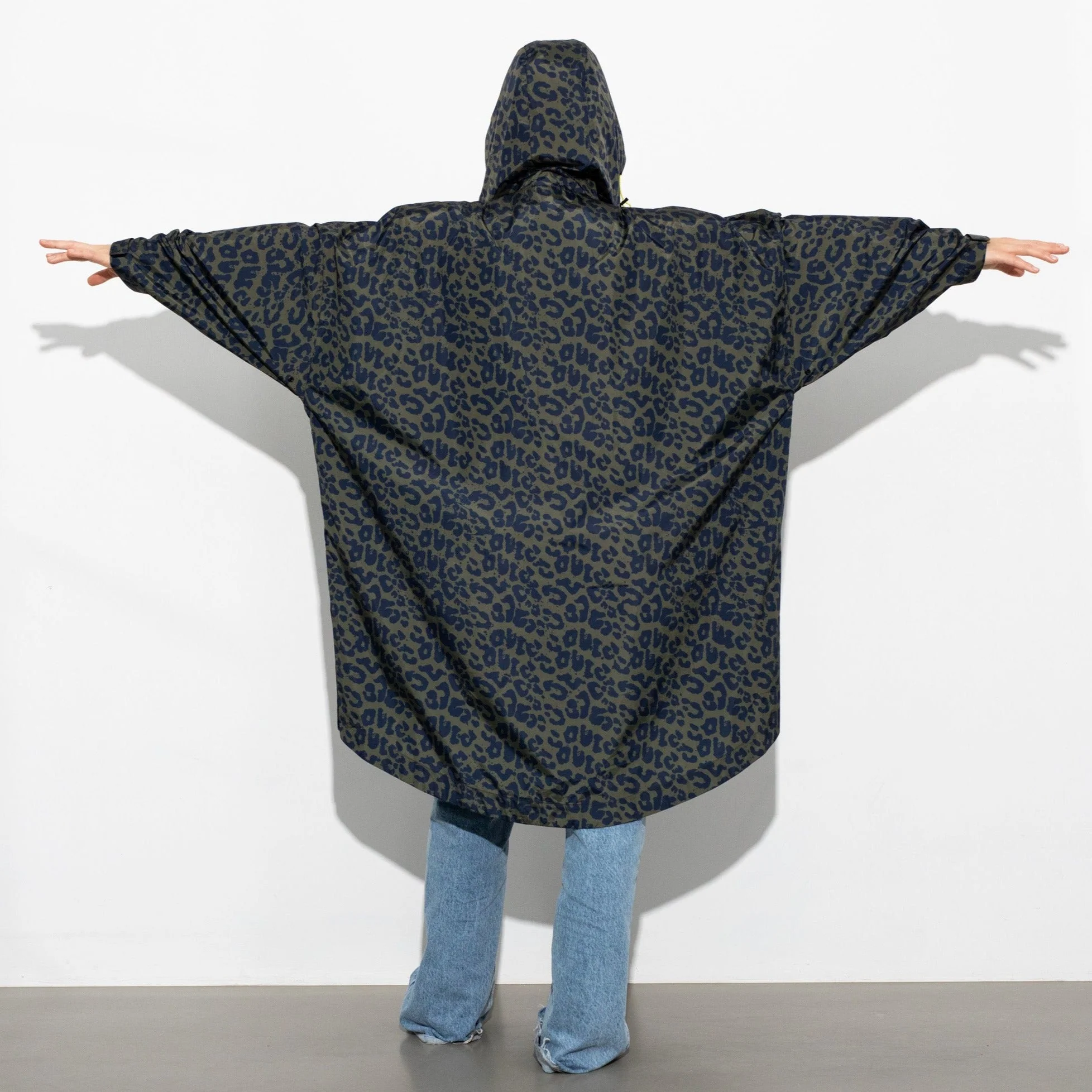 Raincoat leo splashes navy/olive - Image 16