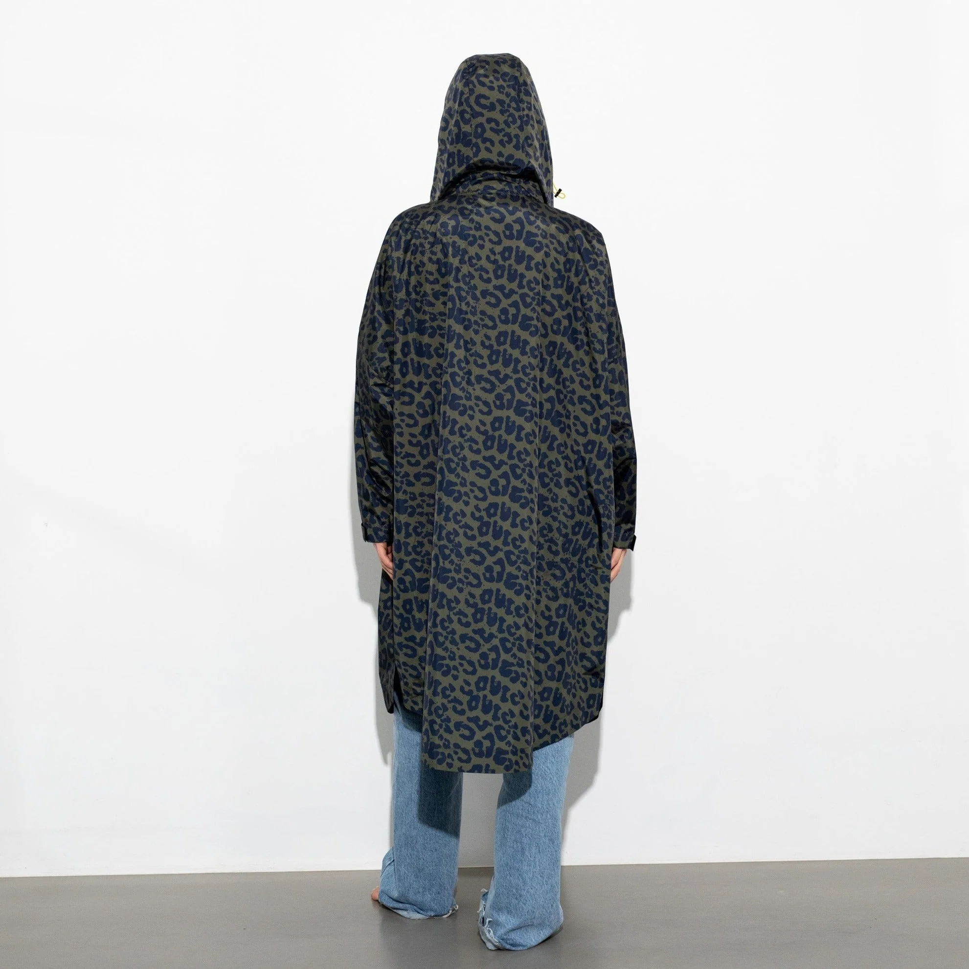Raincoat leo splashes navy/olive - Image 18