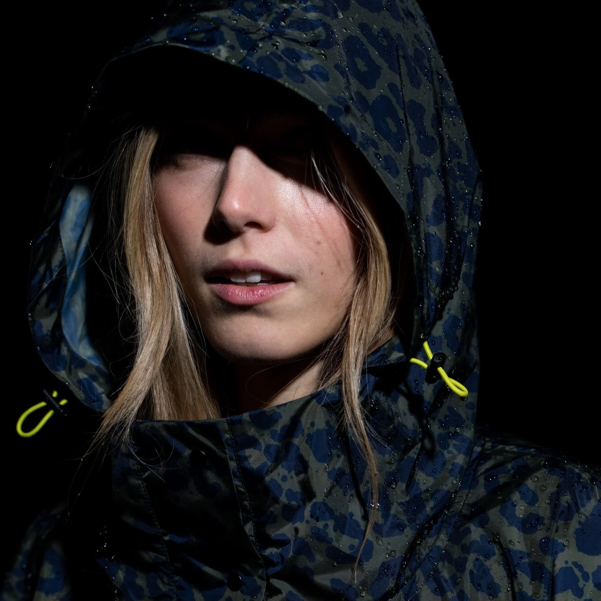Raincoat leo splashes navy/olive - Image 23