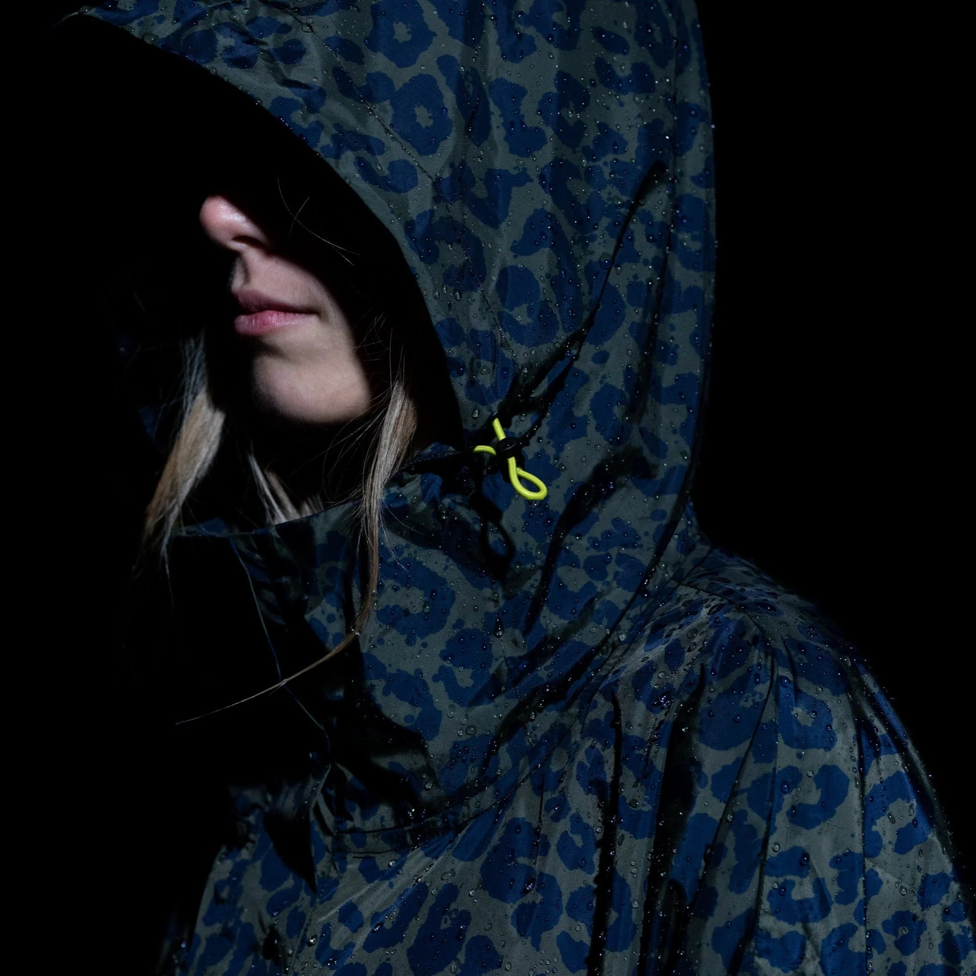 Raincoat leo splashes navy/olive - Image 24