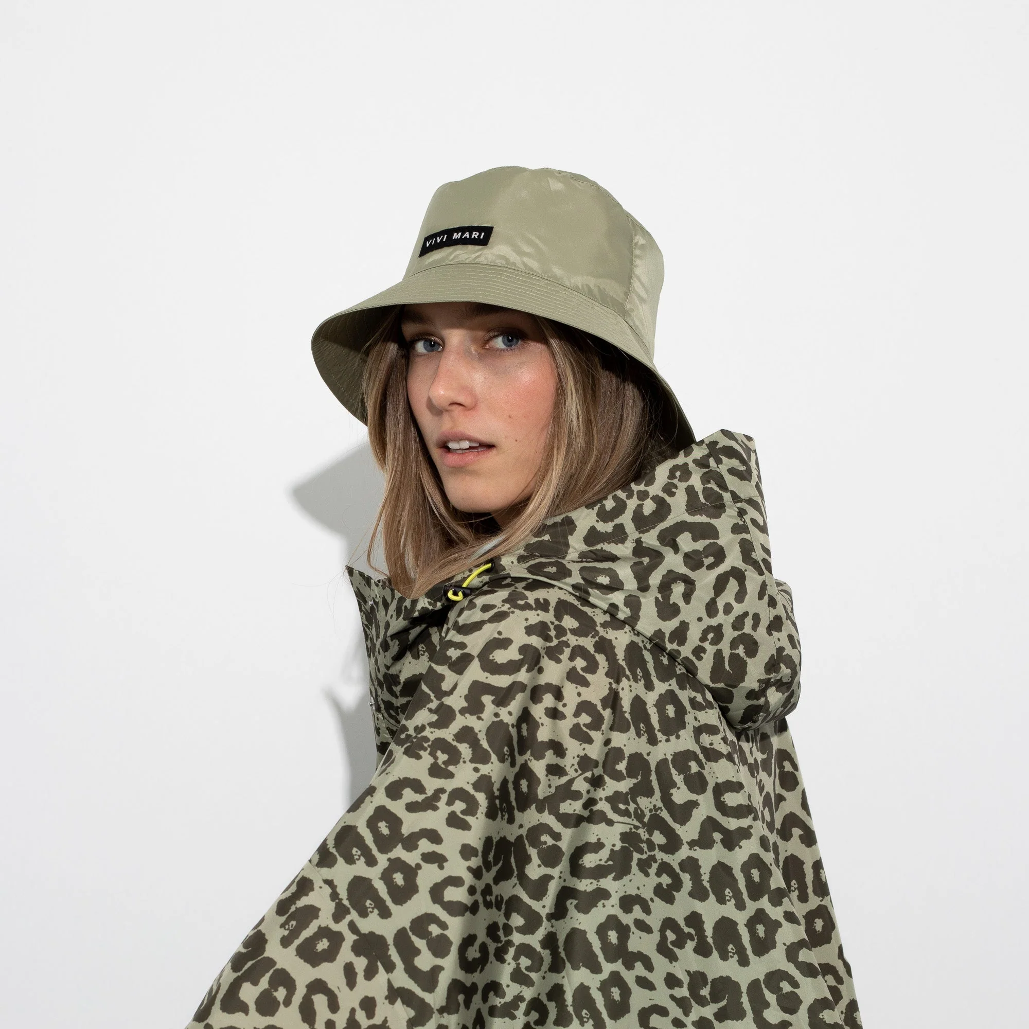 Raincoat leo splashes olive/pale olive - Image 14