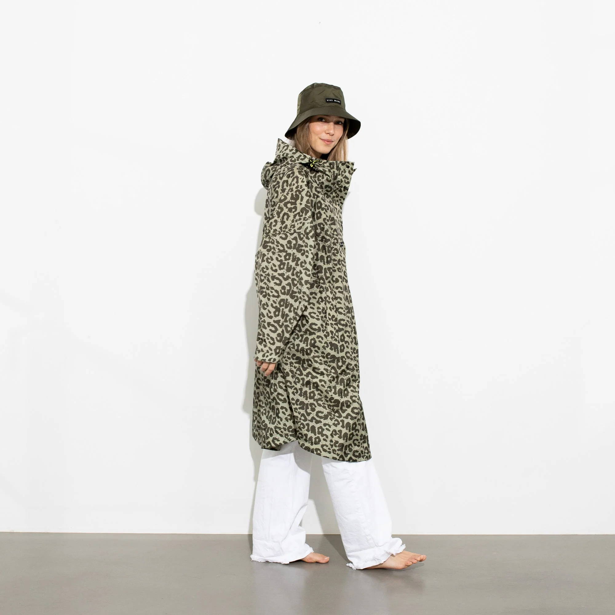 Raincoat leo splashes olive/pale olive - Image 19