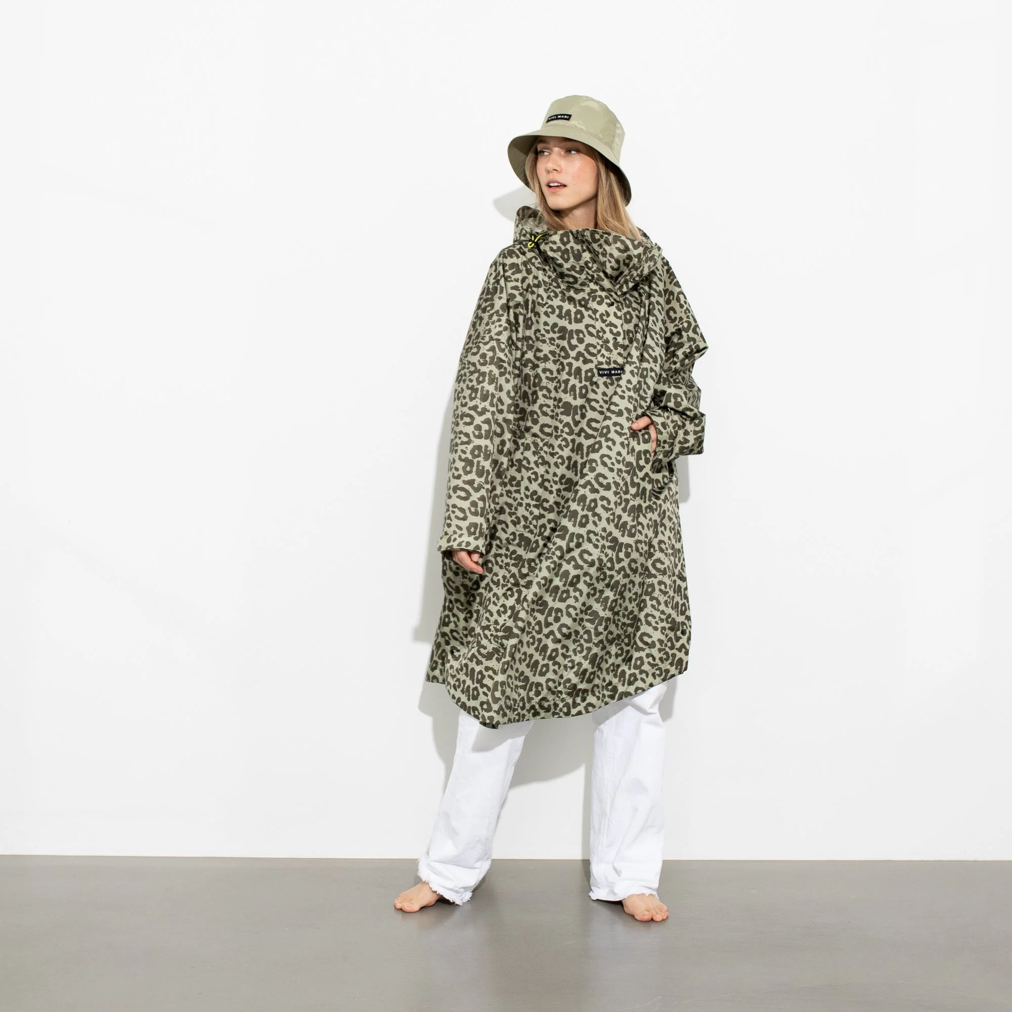 Raincoat leo splashes olive/pale olive - Image 22