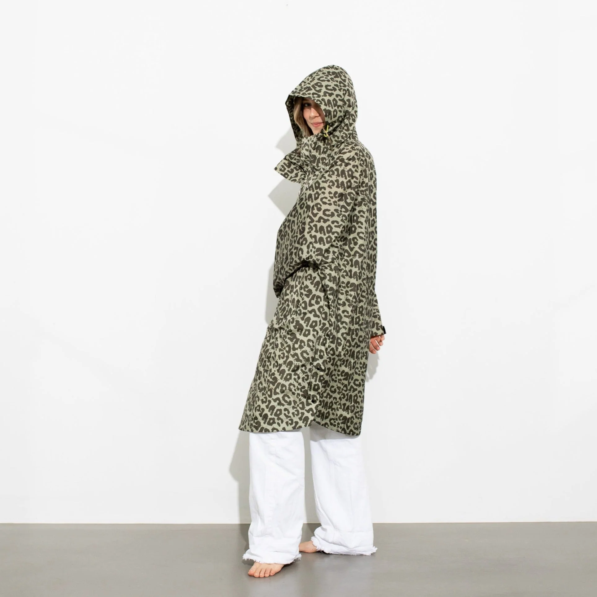 Raincoat leo splashes olive/pale olive - Image 6