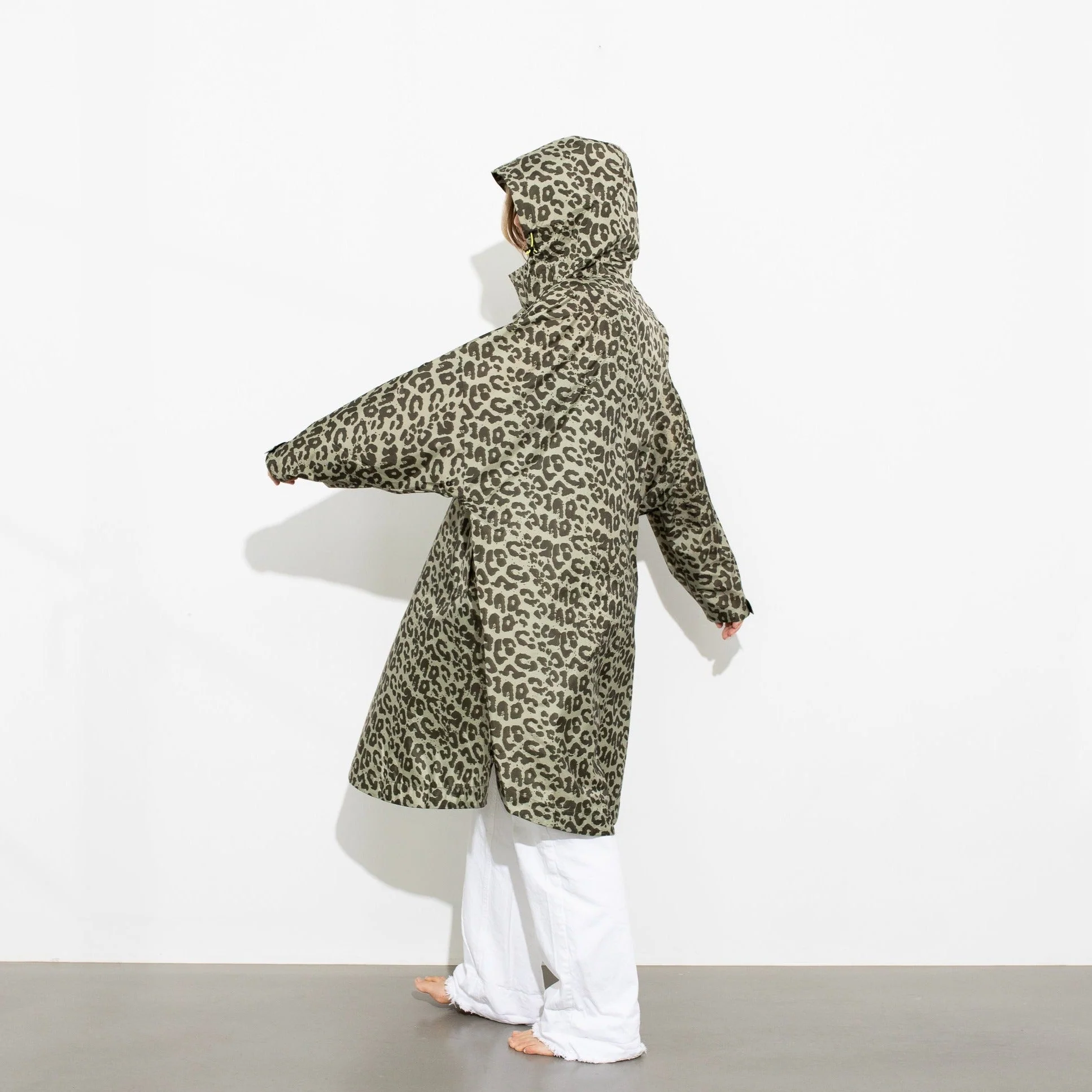 Raincoat leo splashes olive/pale olive - Image 7