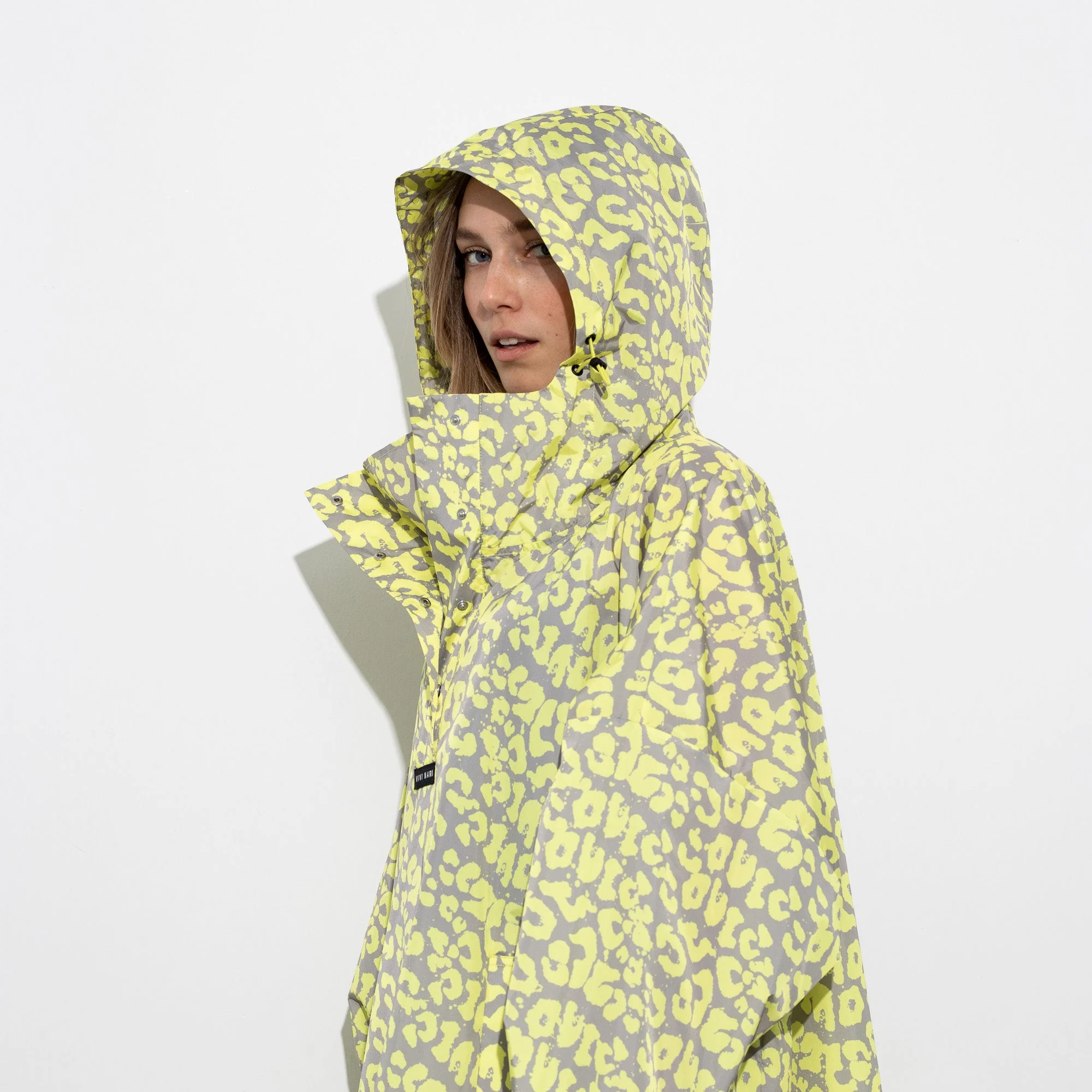 Raincoat leo splashes yellow/grey - Image 10