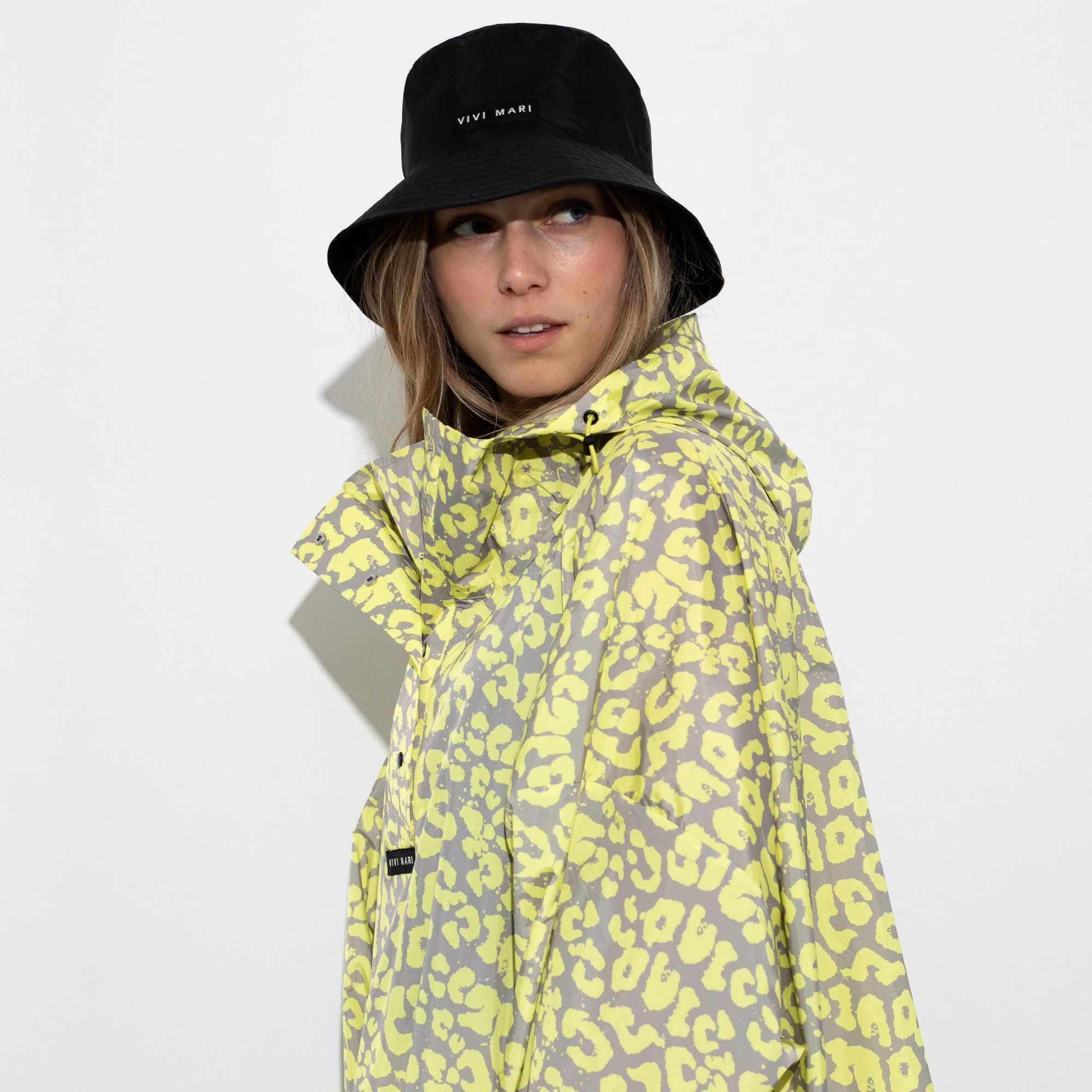 Raincoat leo splashes yellow/grey - Image 11